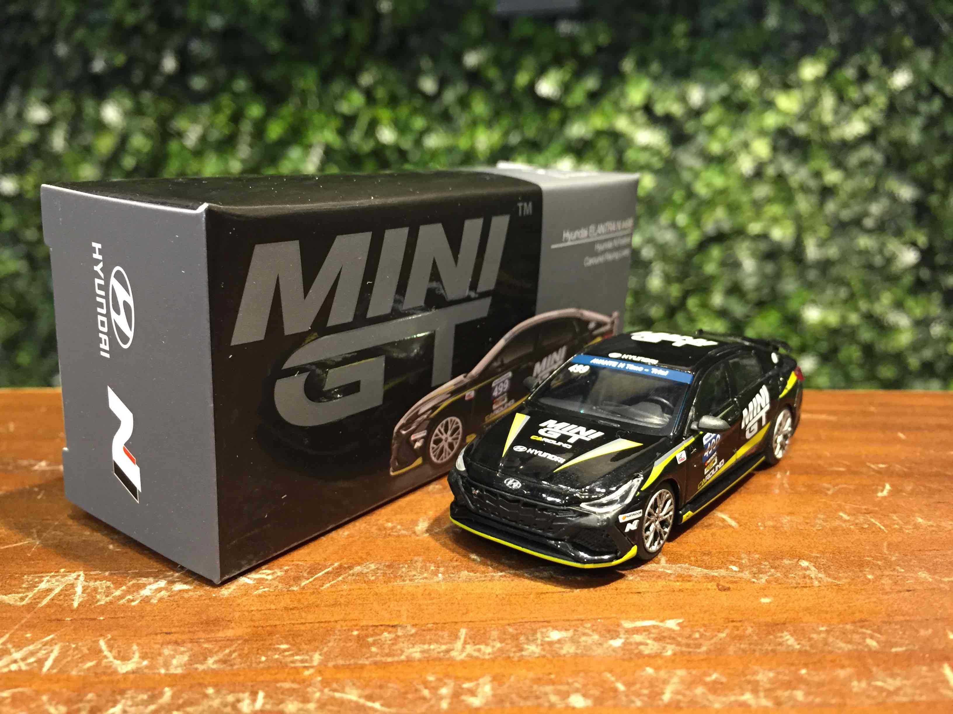 1/64 MiniGT Hyundai Elantra N #499 Caround MGT00403L【MGM】