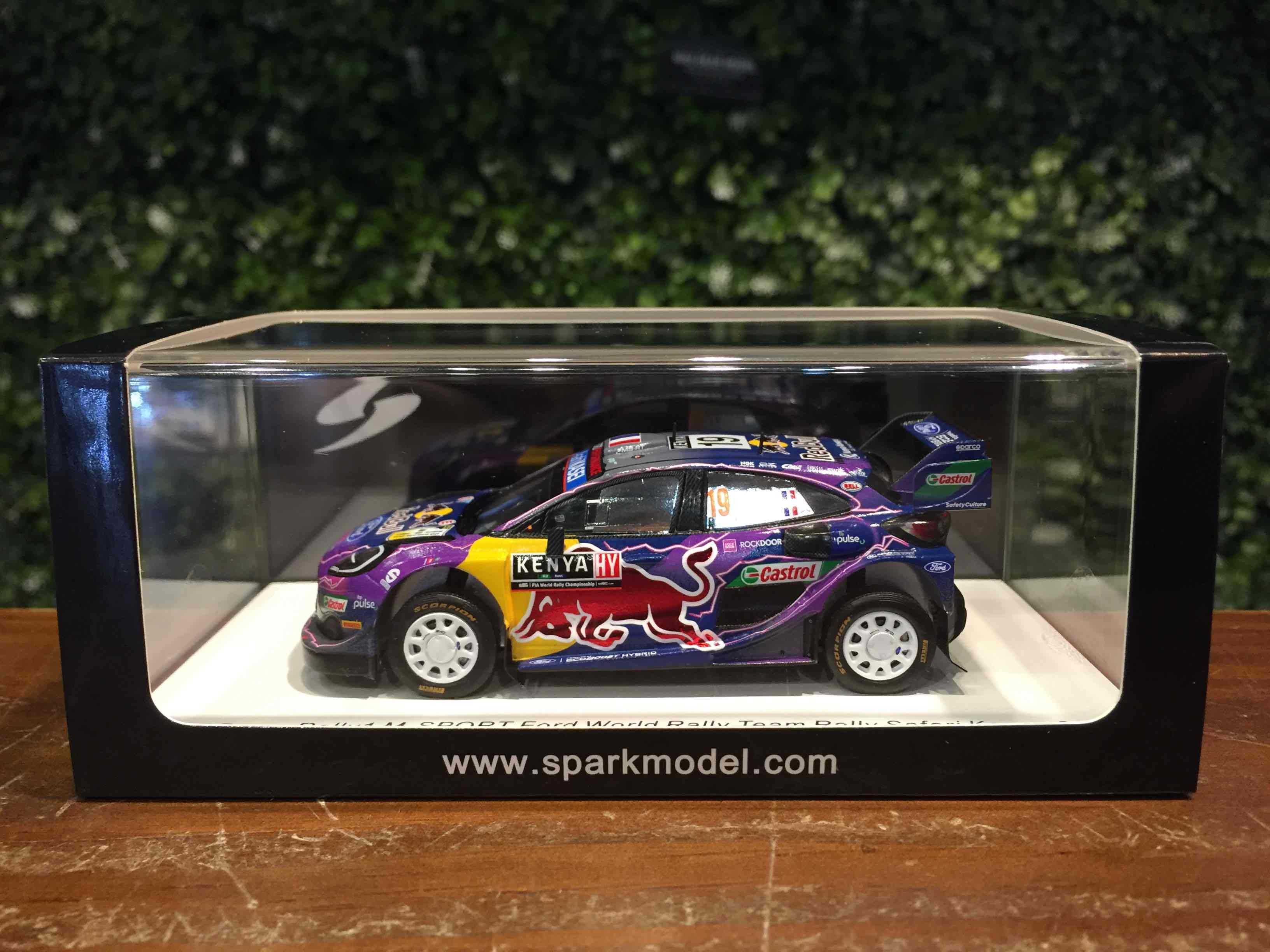 1/43 Spark Ford Puma Rally M-Sport Kenya 2022 S6706【MGM】