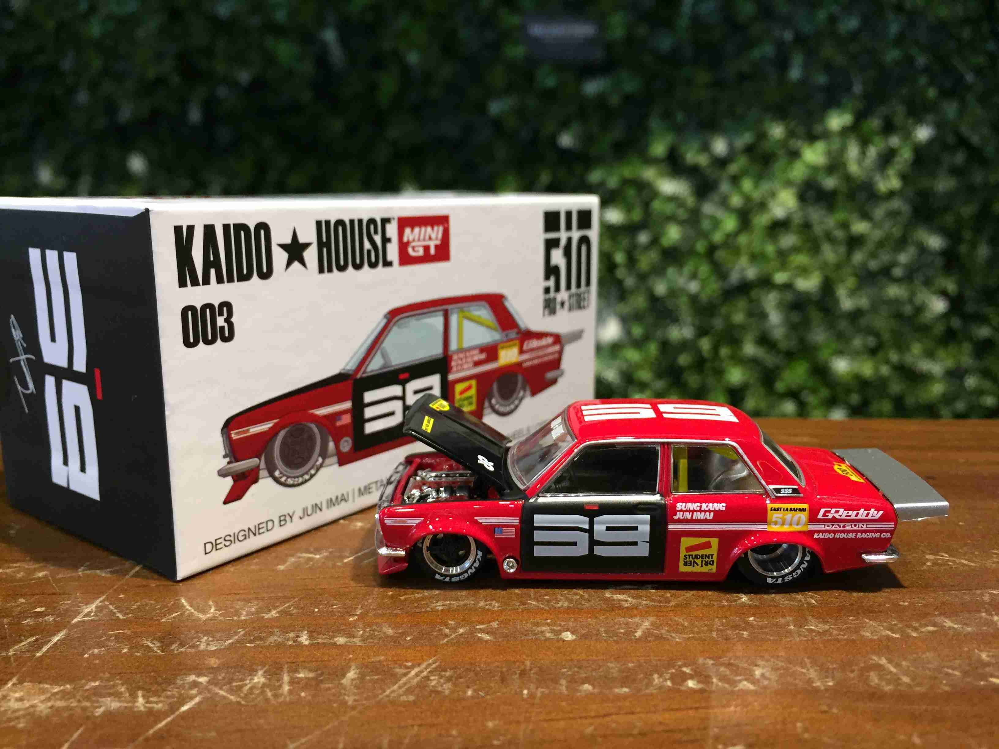 1/64 MiniGT Datsun 510 Pro Street Kaido House KHMG003【MGM】