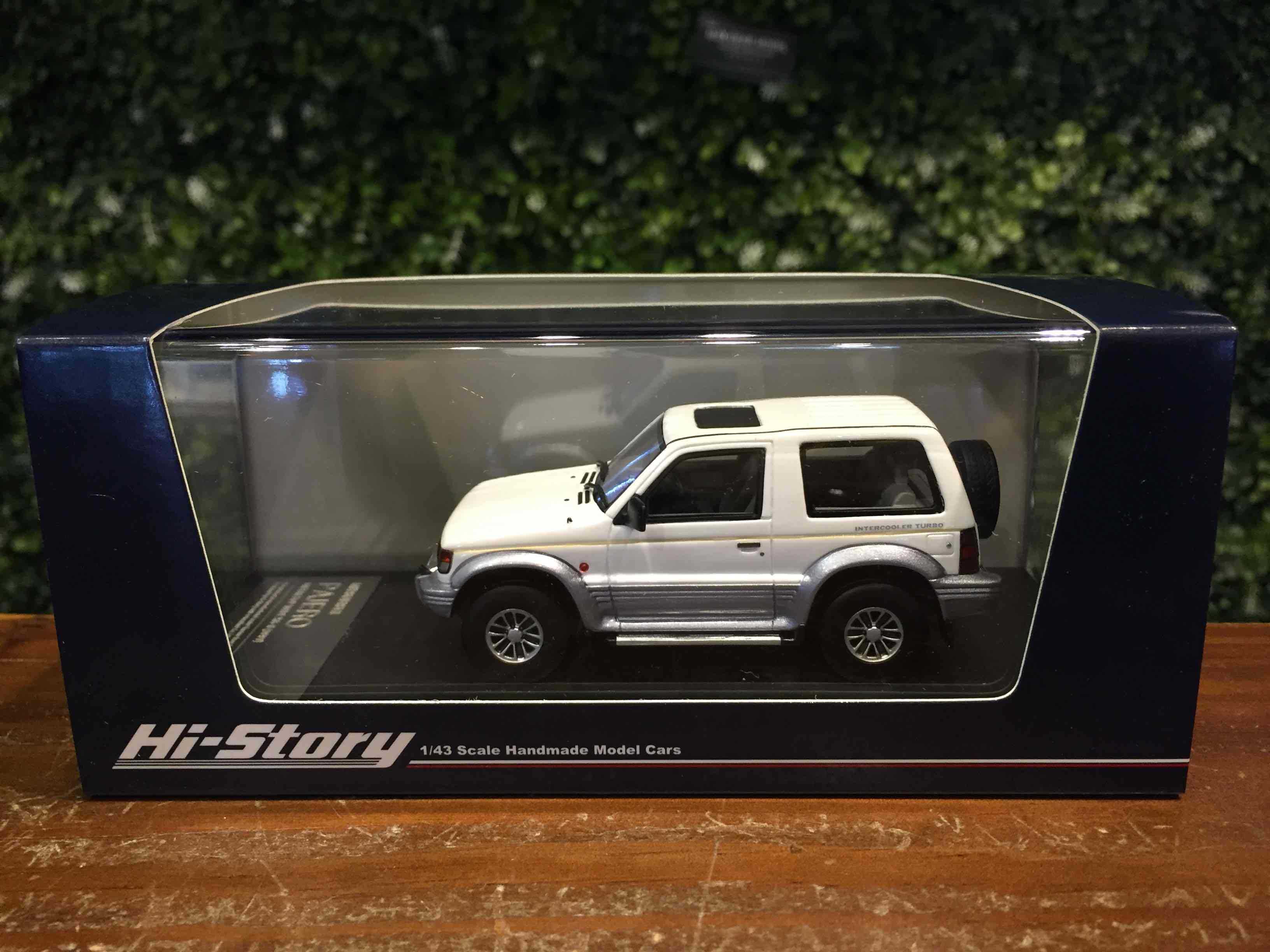 1/43 Hi-Story Mitsubishi Pajero Wide XR-II 1991 HS446WH【MGM】