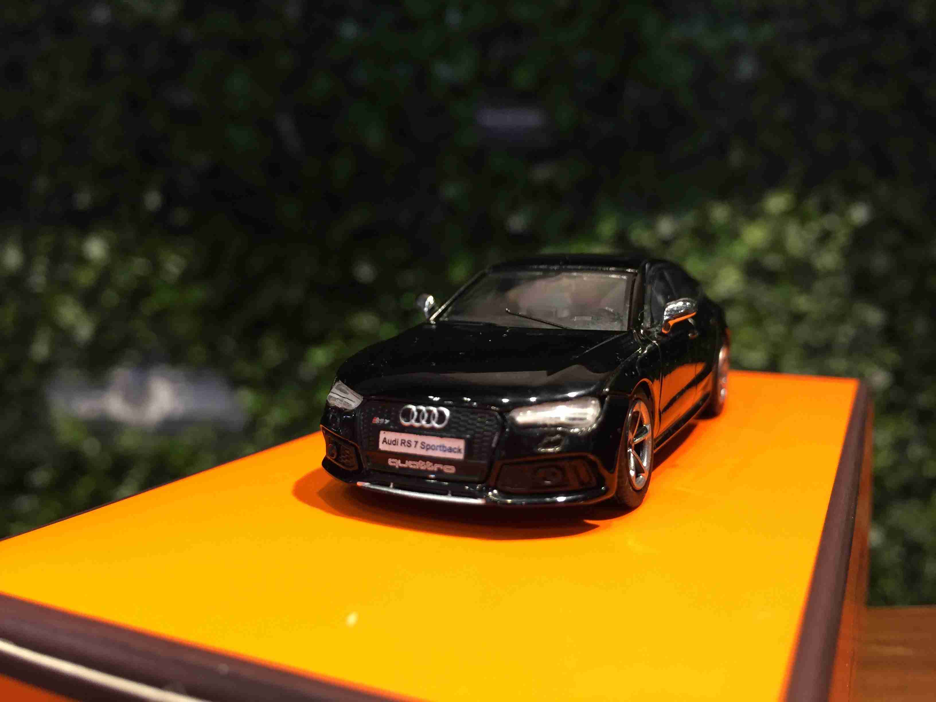 1/64 GCD Audi RS7 Sportback Black KS01356【MGM】