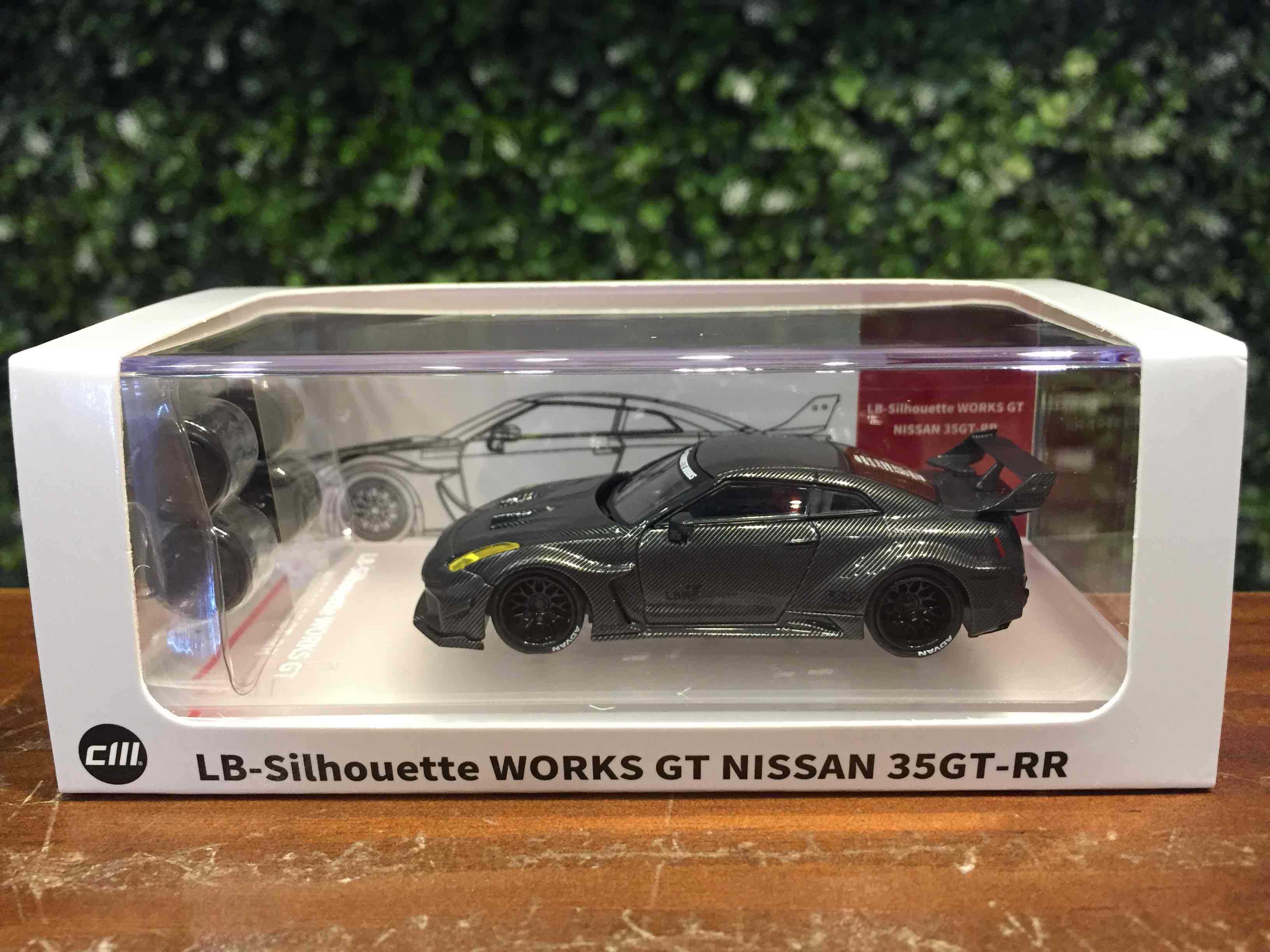 1/64 CM-Model LBWK Nissan GT-R R35 Carbon CM6435RR05【MGM】