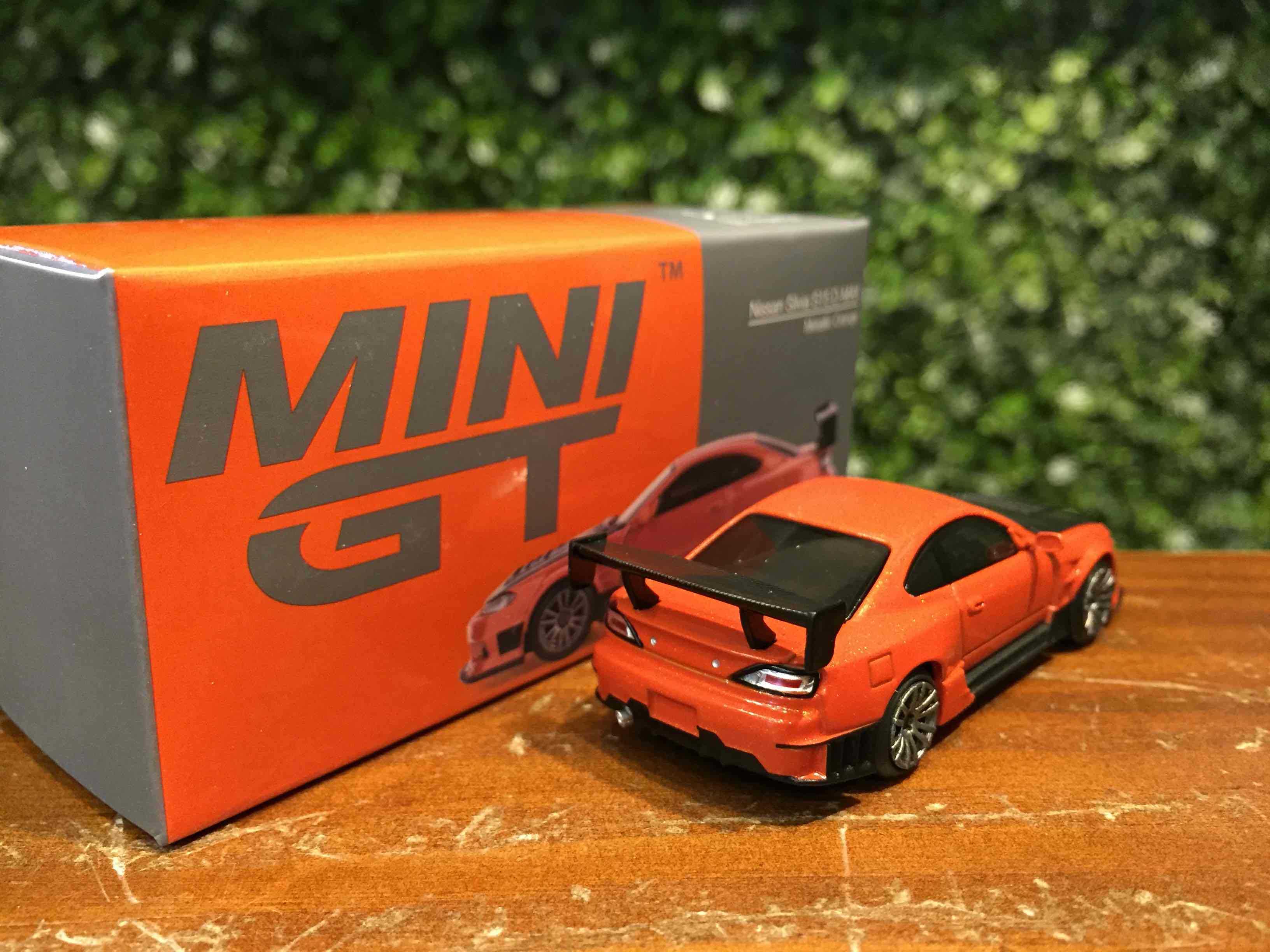 1/64 MiniGT Nissan Silvia (S15) D-Max Orange MGT00581R【MGM】