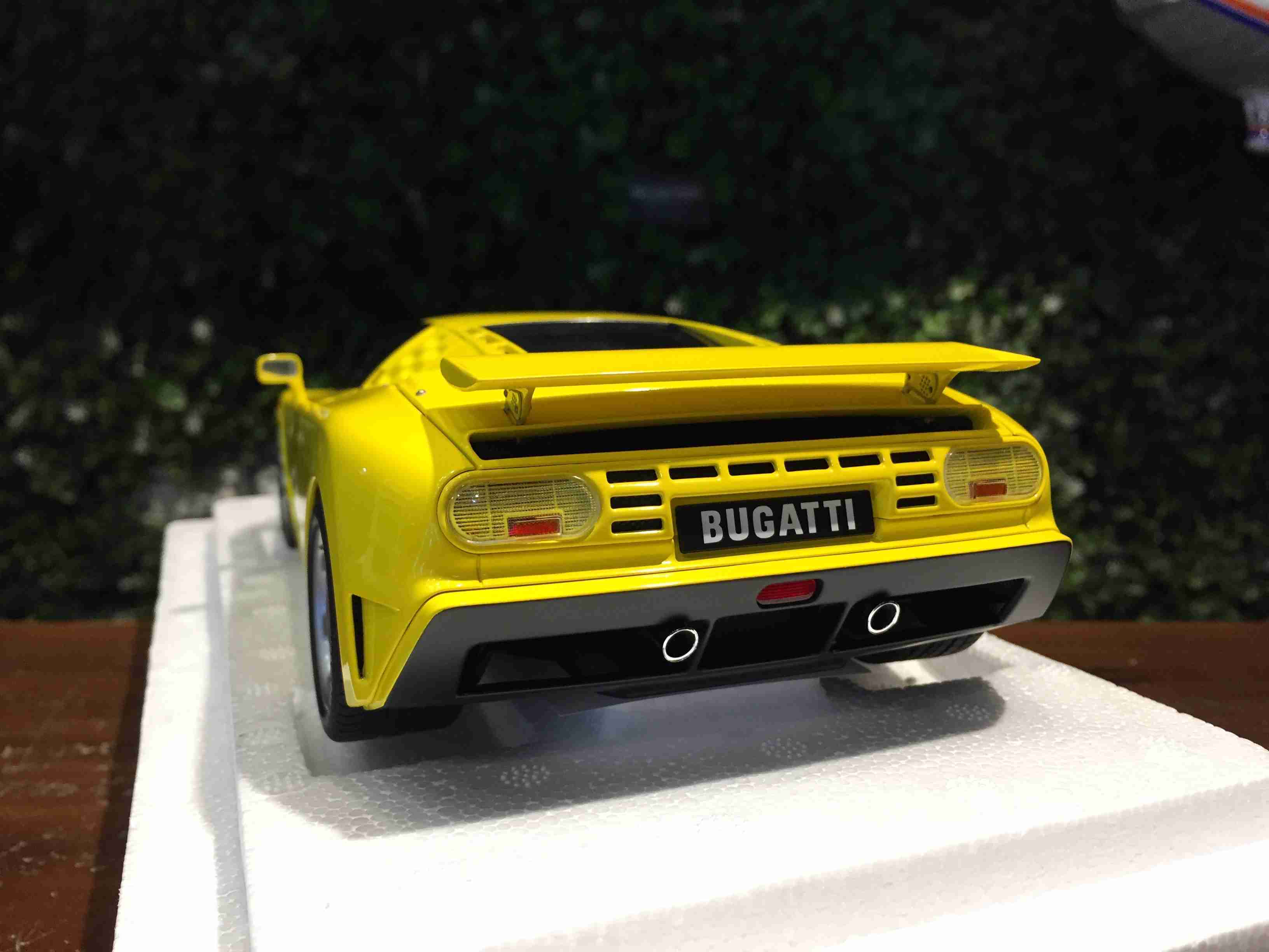 1/18 AUTOart Bugatti EB110 SS Yellow 70918【MGM】