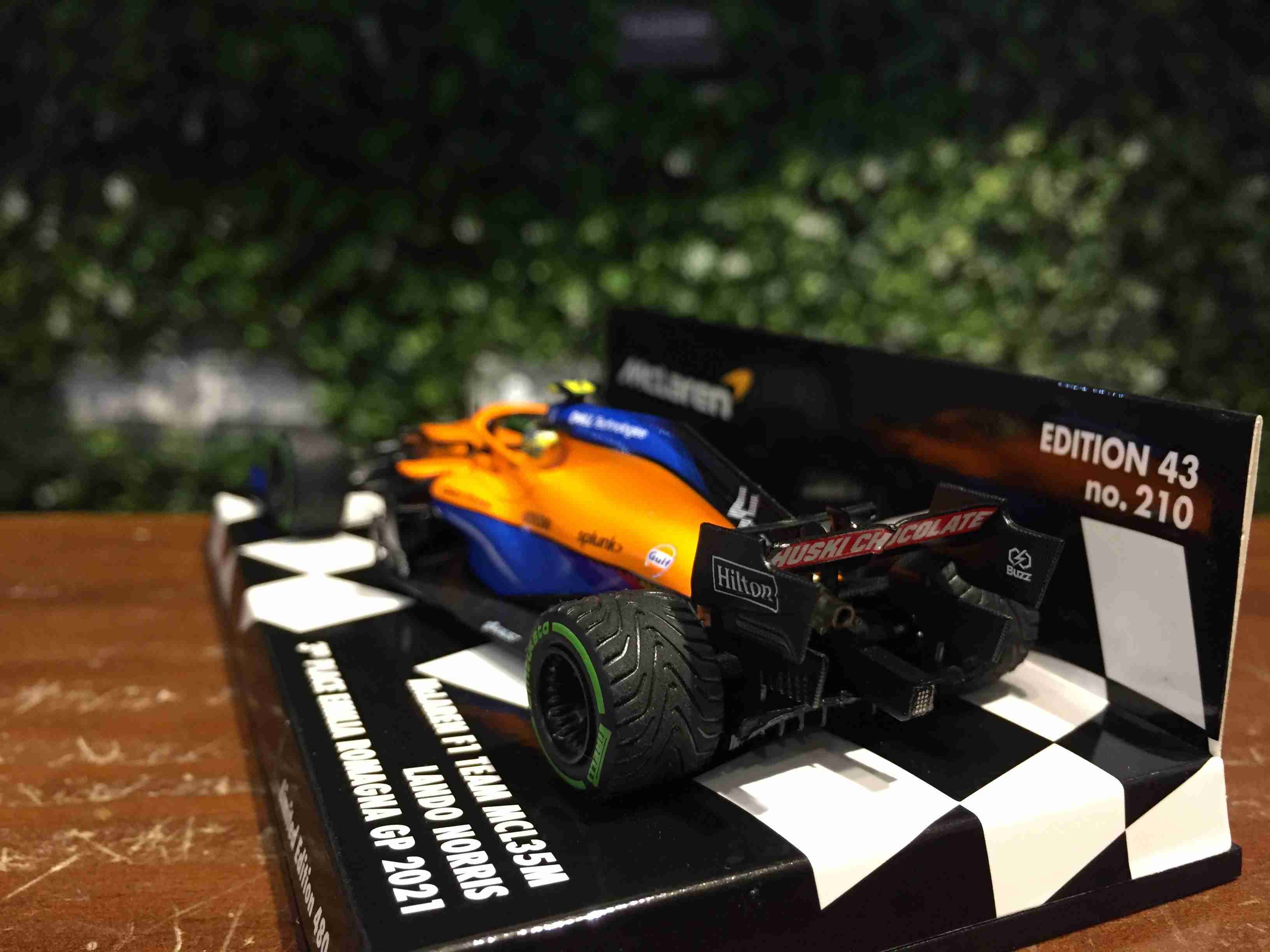 1/43 Minichamps McLaren MCL35M L.Norris 3rd 537214504【MGM】