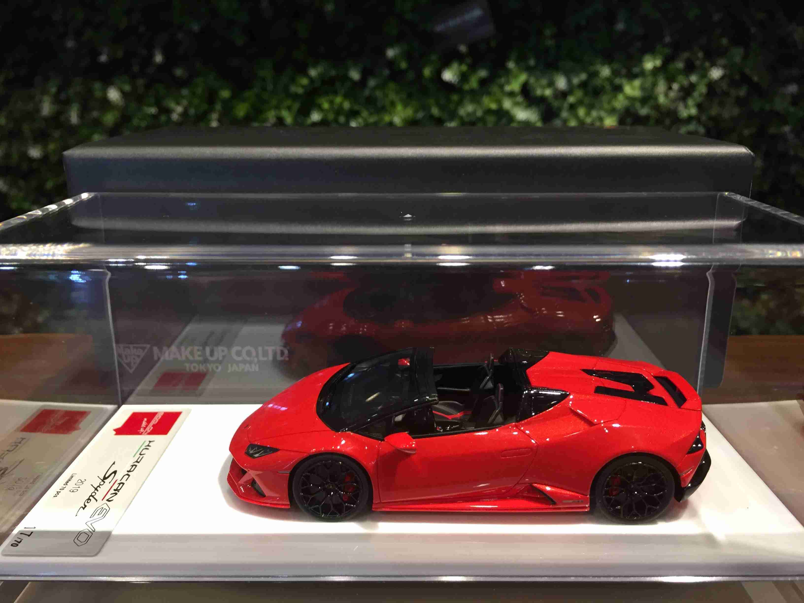 1/43 MakeUp Lamborghini Huracan EVO Spyder 2019 EM523B【MGM】