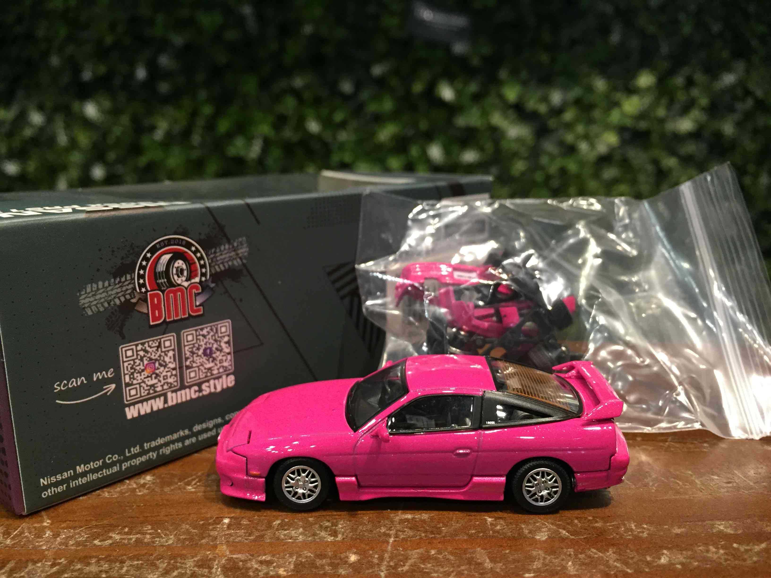 1/64 BMC Nissan PRS13 180SX Metallic Pink 64B0307【MGM】