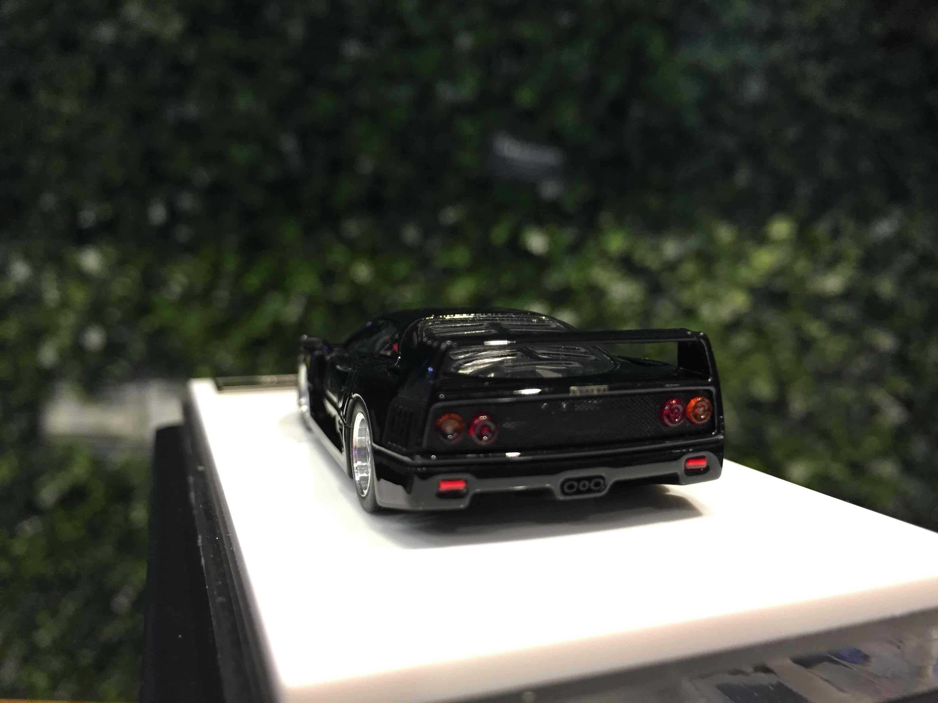 1/64 SCM Ferrari F40 LM 1987 Nero Daytona SCM06O【MGM】