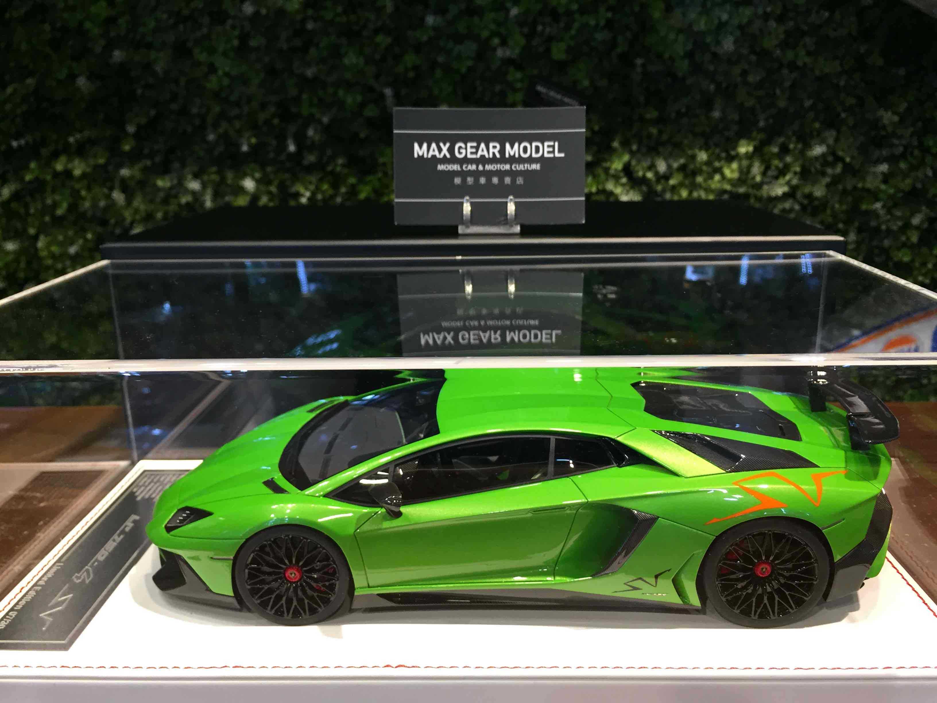 1/18 DinoModel Lamborghini Aventador LP750-4 SV LS005A【MGM】