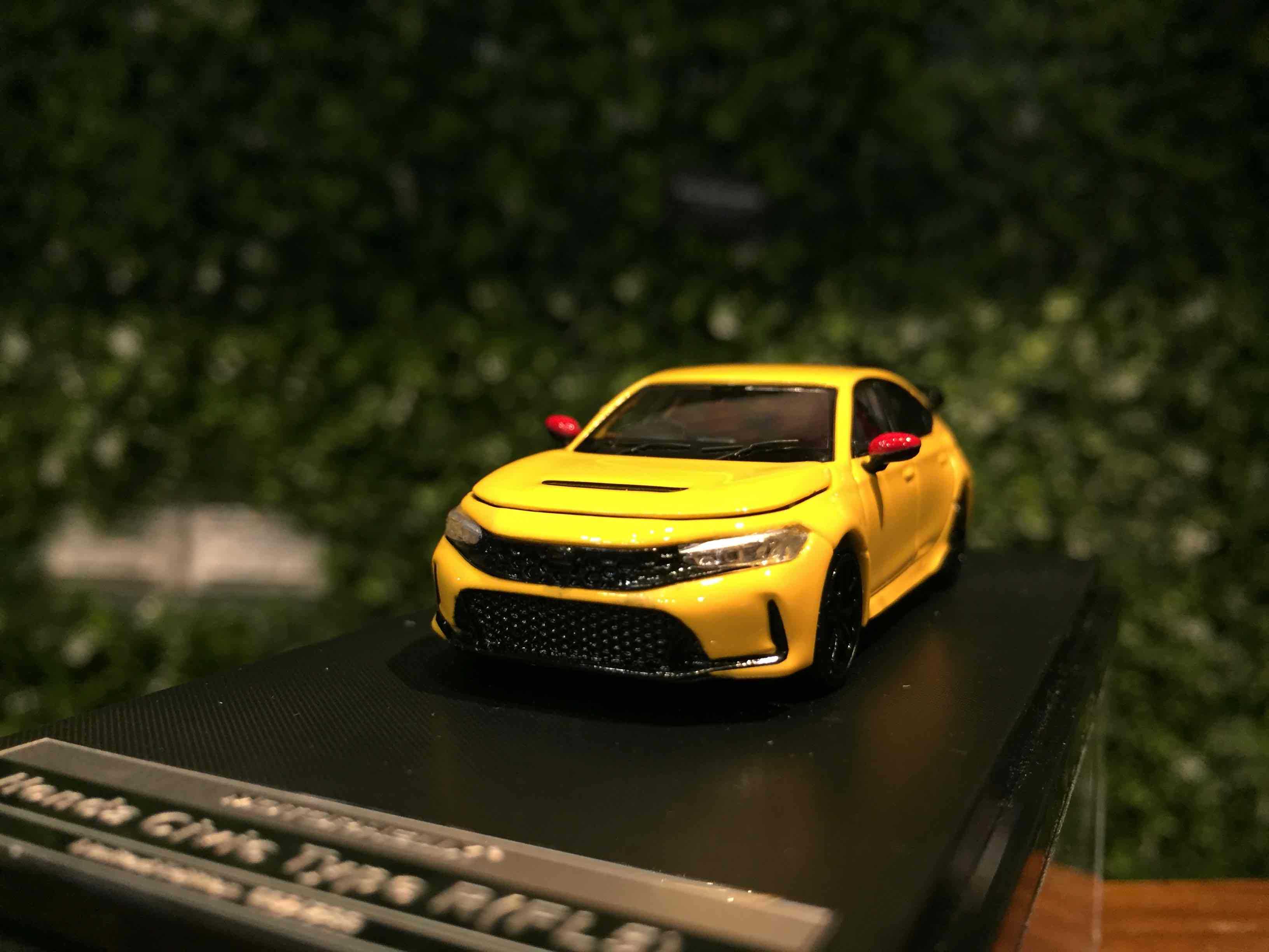 1/64 Motorhelix Honda Civic Type R (FL5) Yellow M85313【MGM】