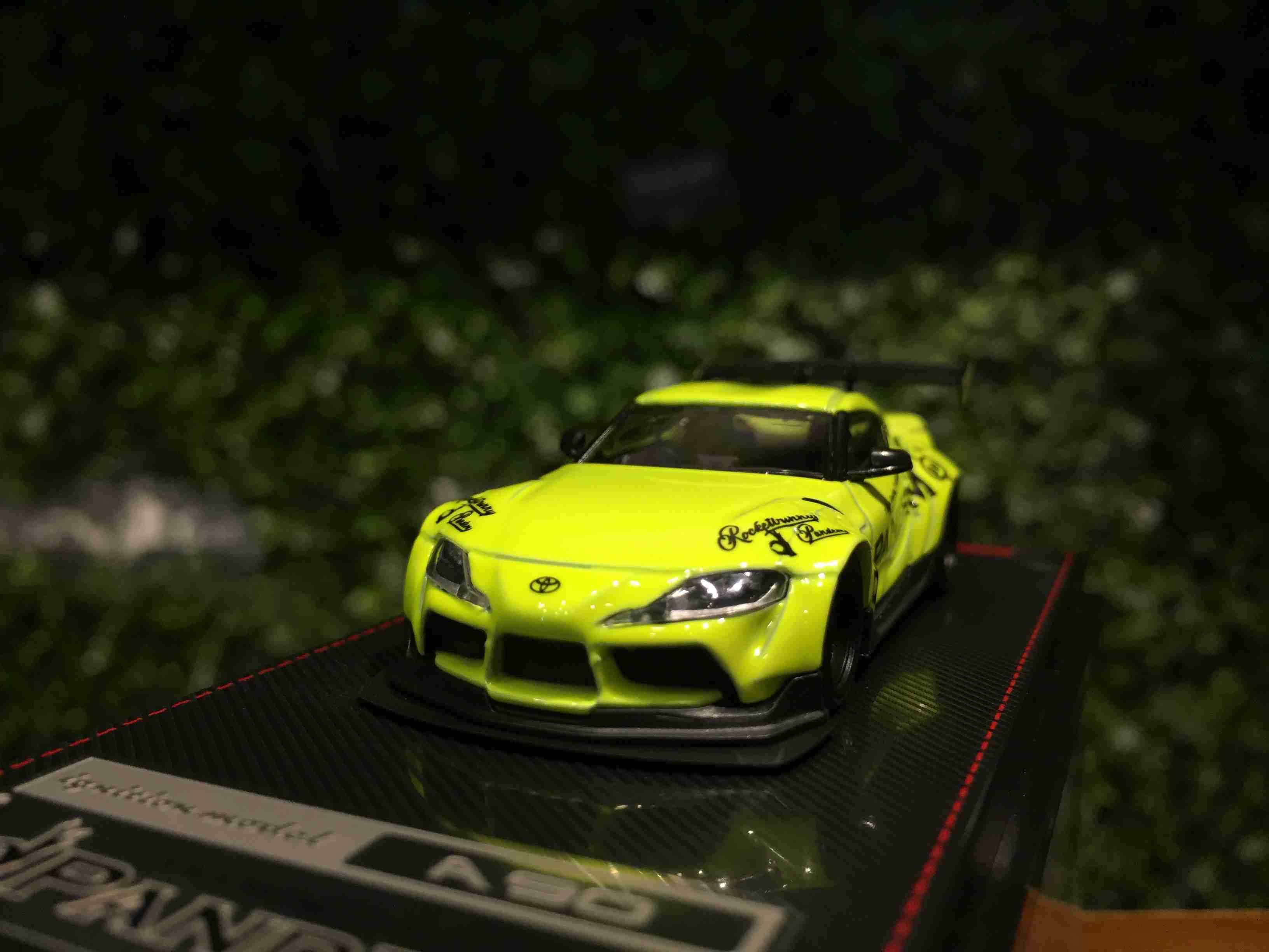 1/64 Ignition Model PANDEM Supra (A90) Yellow IG2337【MGM】