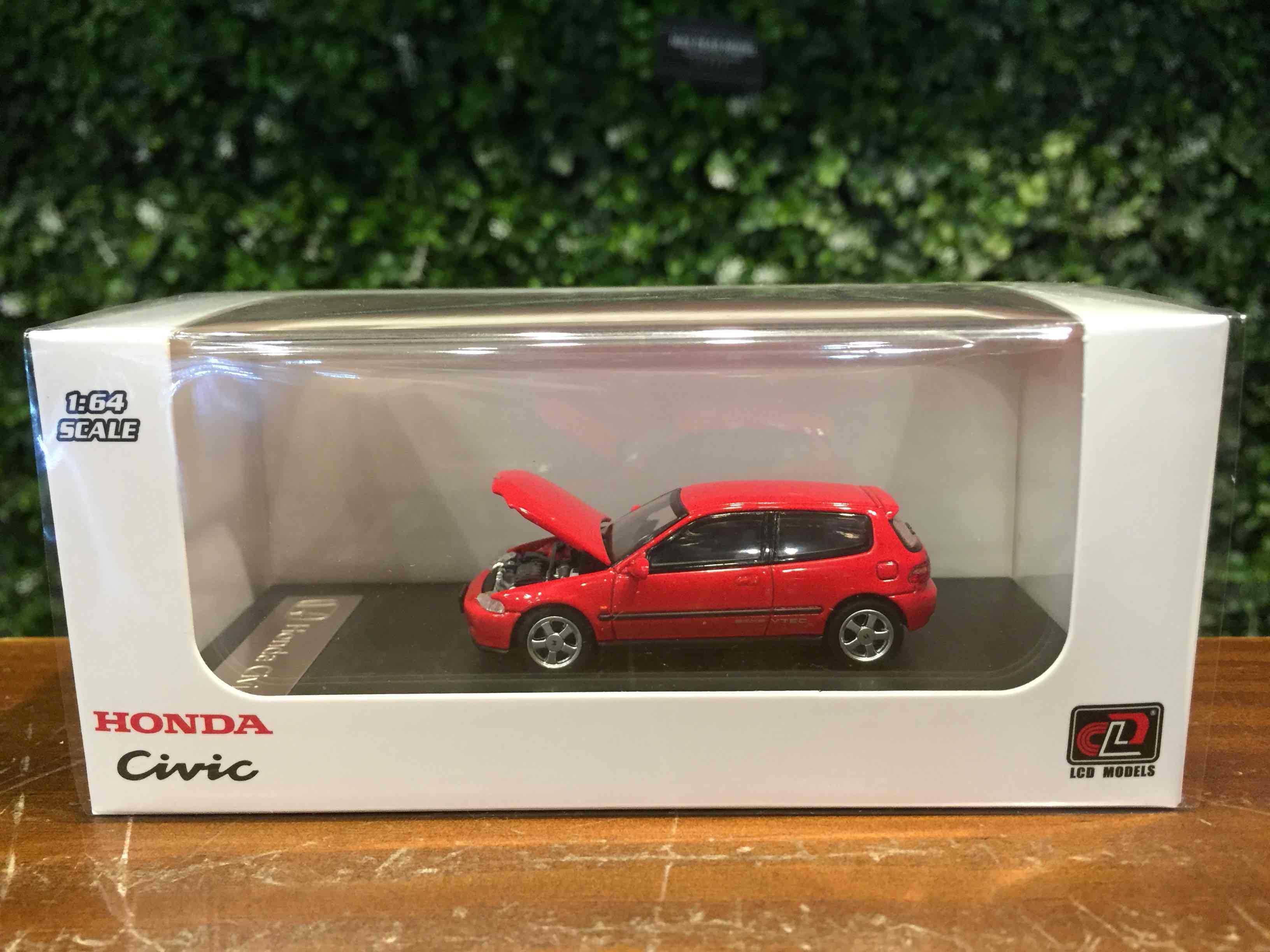 1/64 LCD Models Honda Civic (EG6) Red LCD64034RE【MGM】