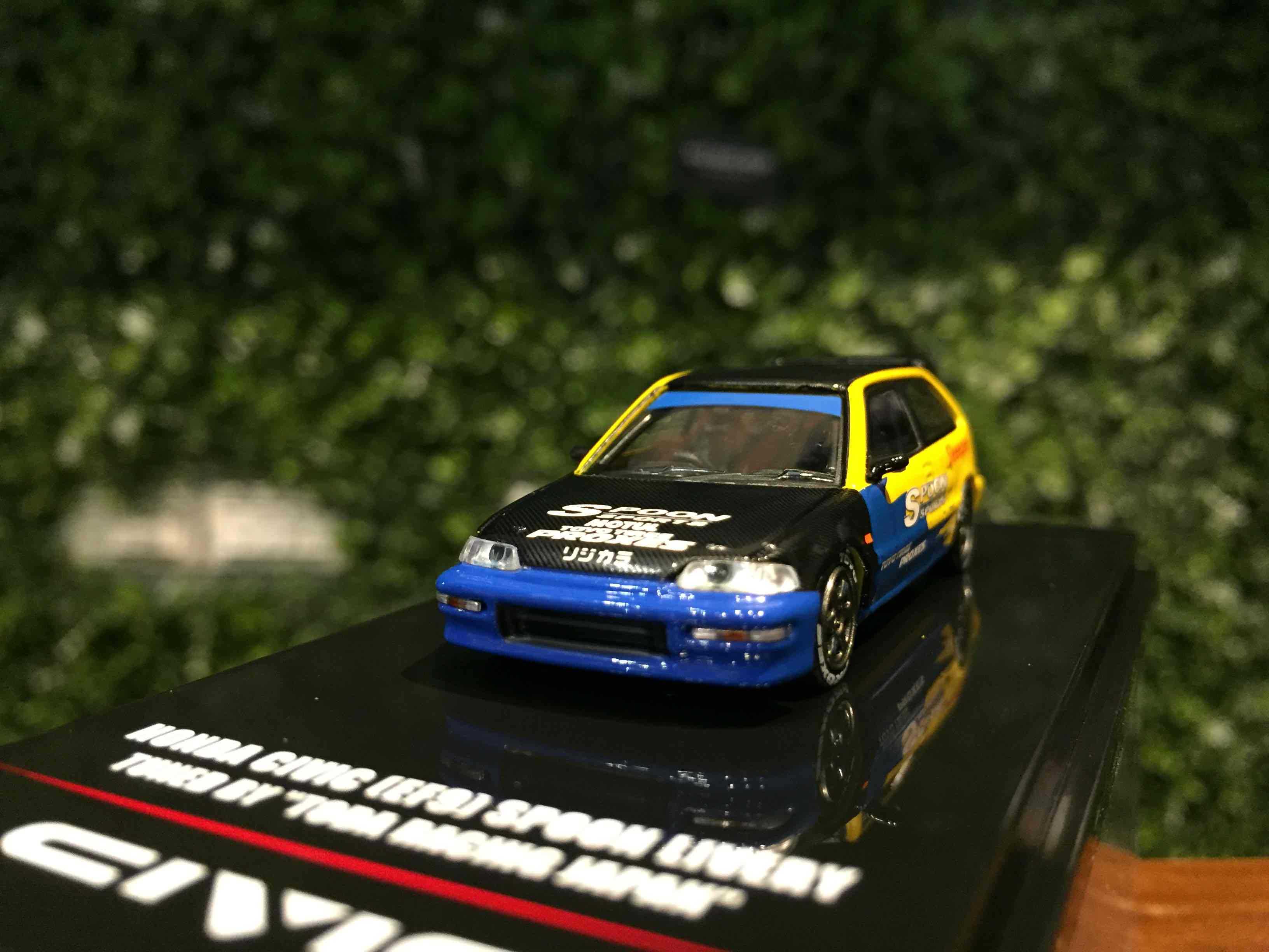 1/64 Inno Honda Civic (EF9) Spoon Racing IN64EF9SPTR【MGM】