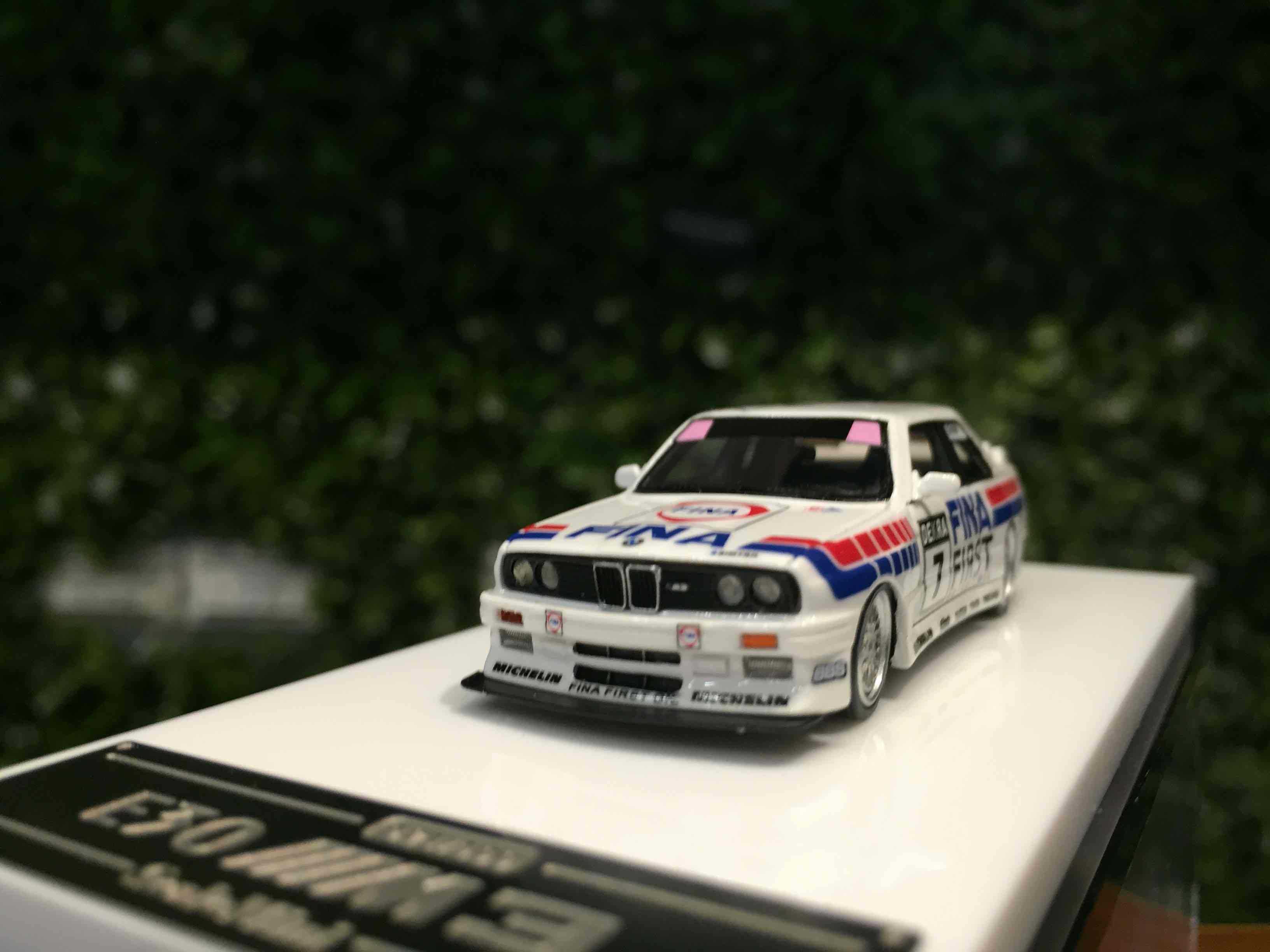 1/64 ScaleMini BMW M3 E30 Fina SM6423004D【MGM】