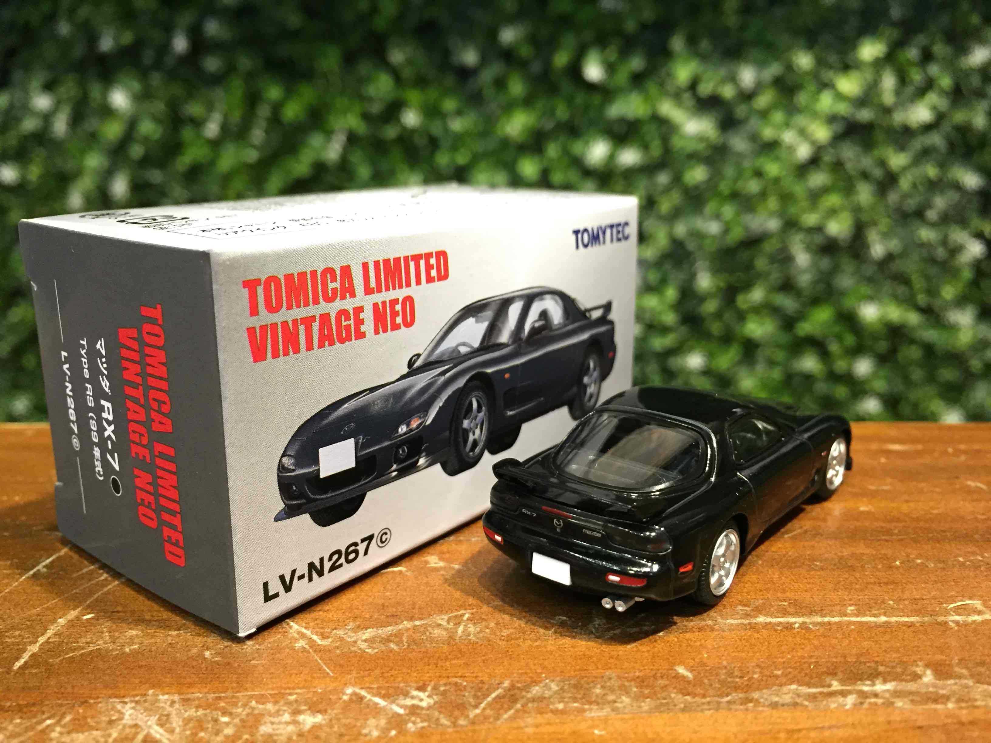 1/64 Tomica Mazda RX-7 Type RS 1999 Black LV-N267c【MGM】