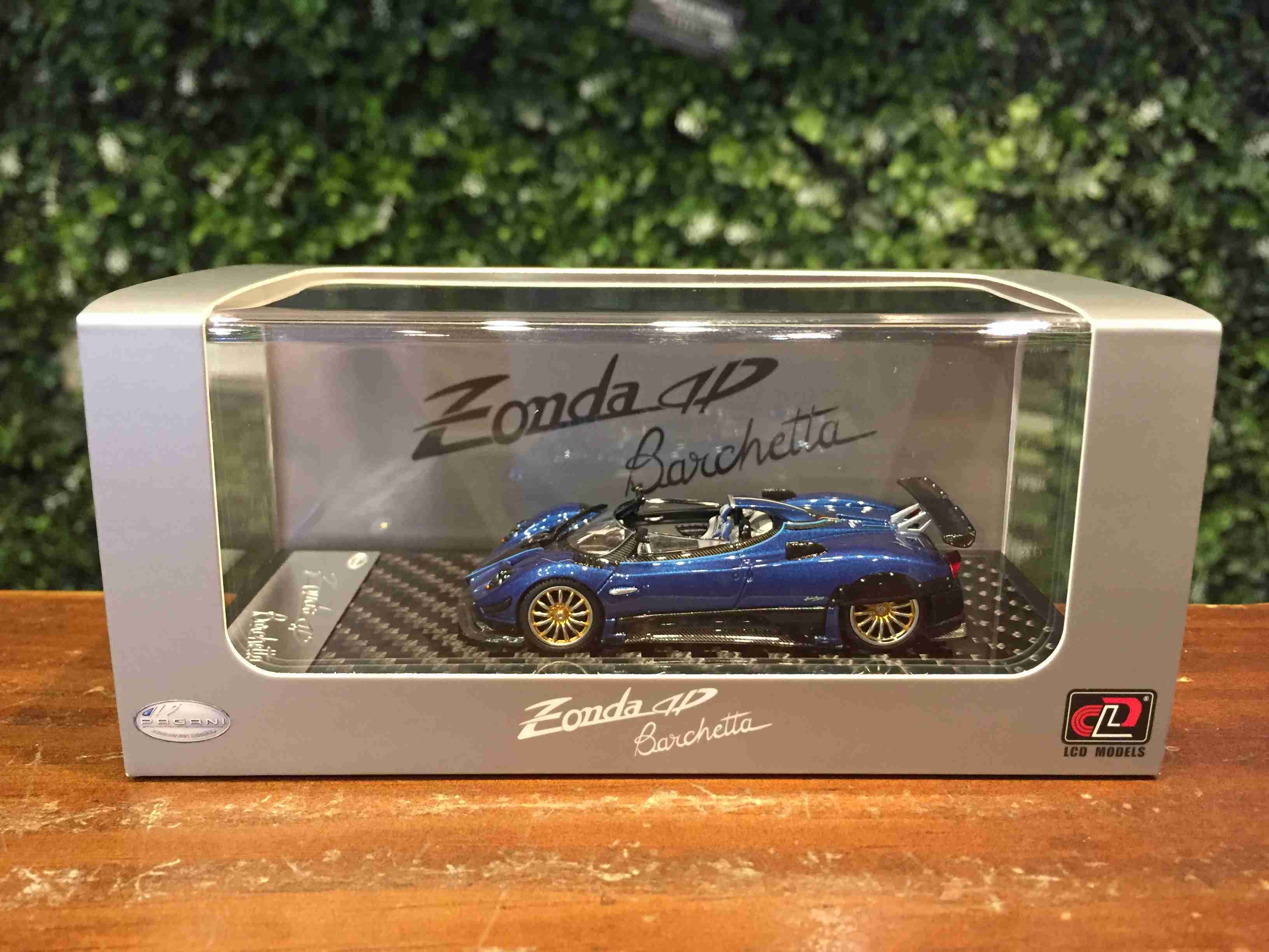 1/64 LCD Pagani Zonda HP Barchetta Blue LCD64018BU【MGM】
