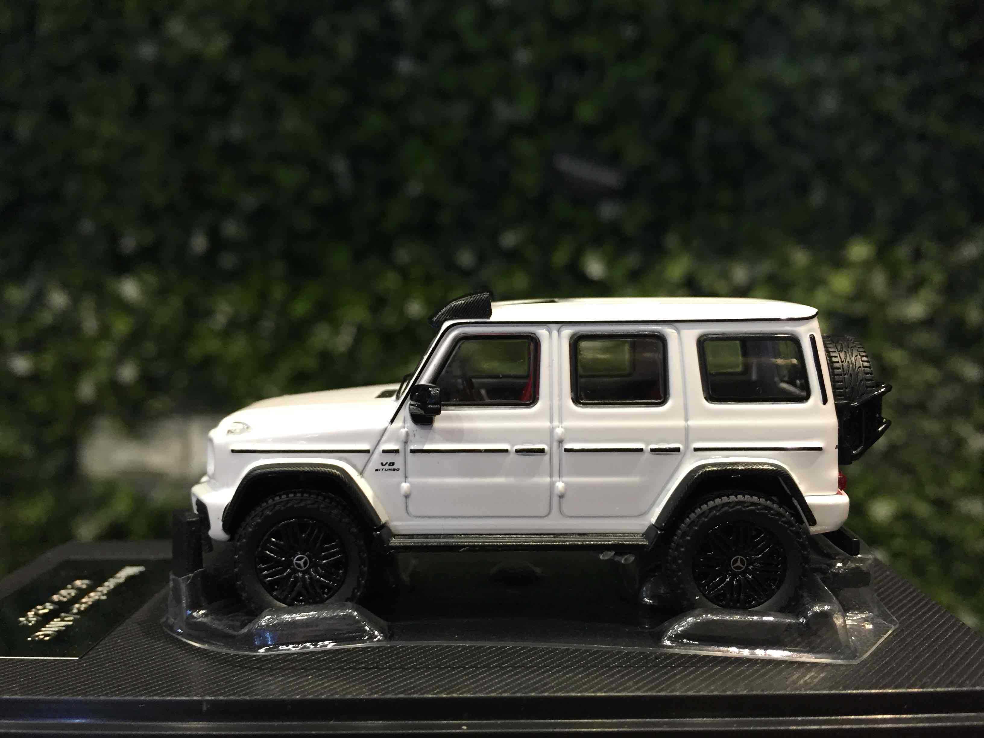 1/64 NZG Mercedes-AMG G63 4x4 (W464) White 1076/40【MGM】