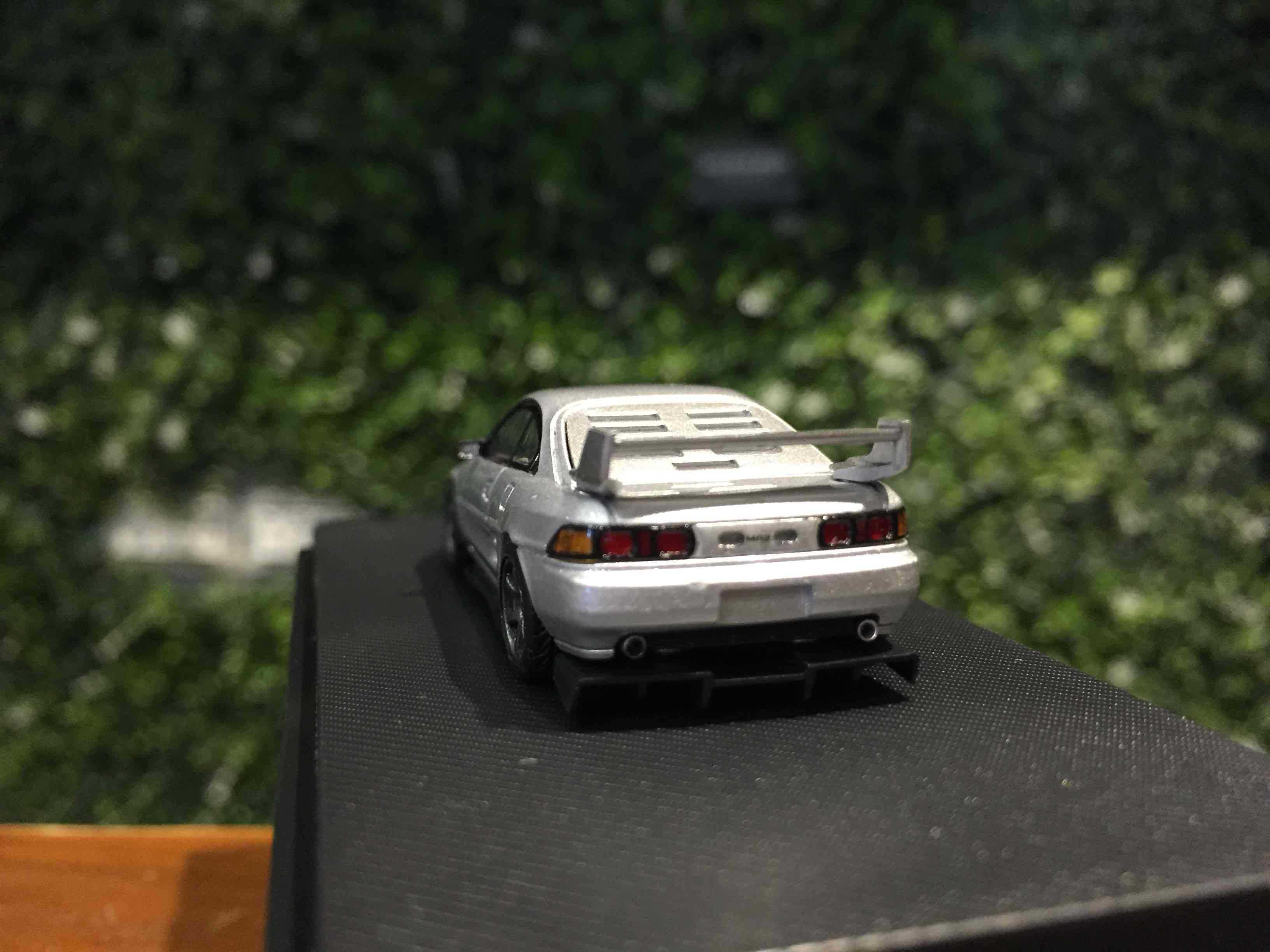 1/64 MicroTurbo Toyota MR2 SW20 1996 Rev 4 Silver【MGM】