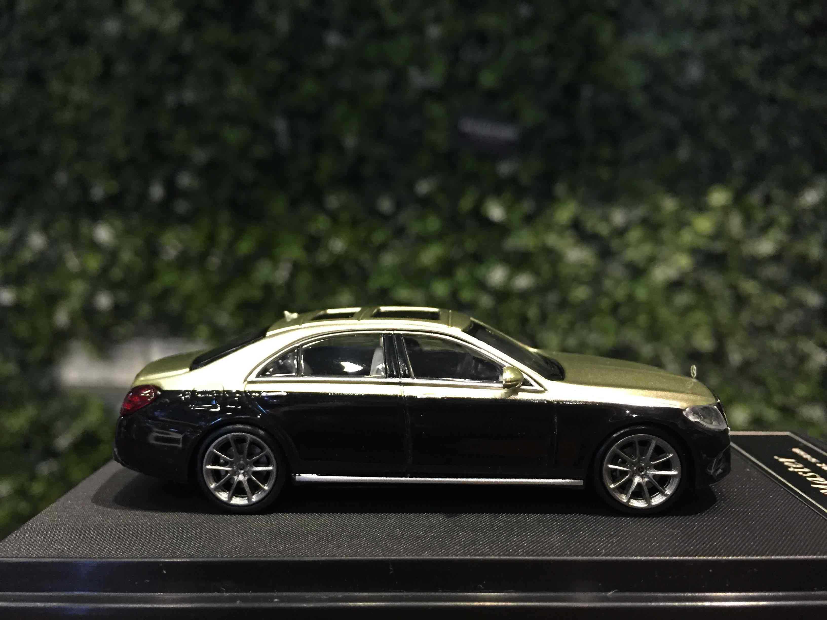 1/64 Master Mercedes-Benz S-Class S450 (W222) Black/GD【MGM】