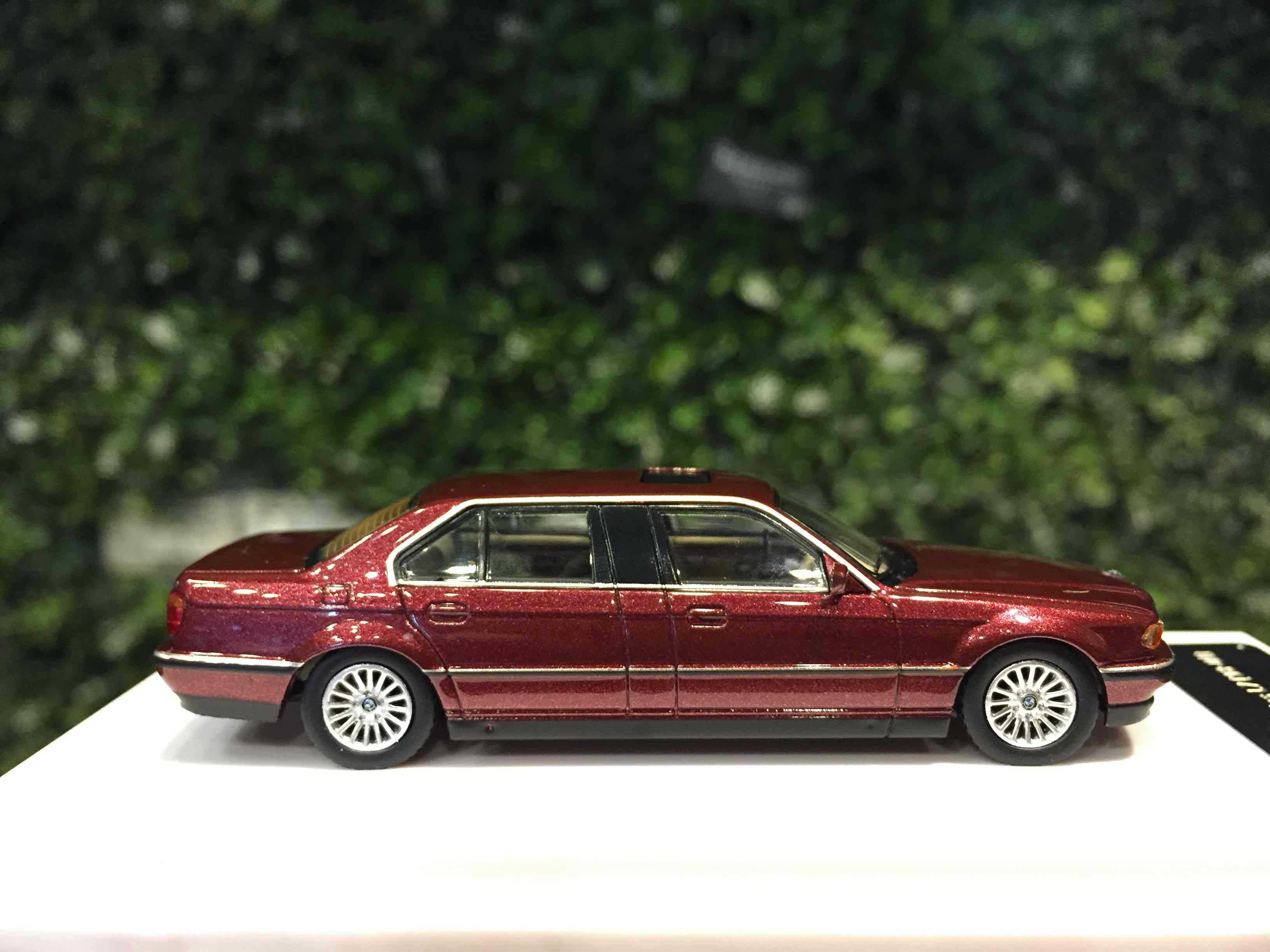 1/64 DCM BMW 7-Series L7 (E38) Cherry Red【MGM】