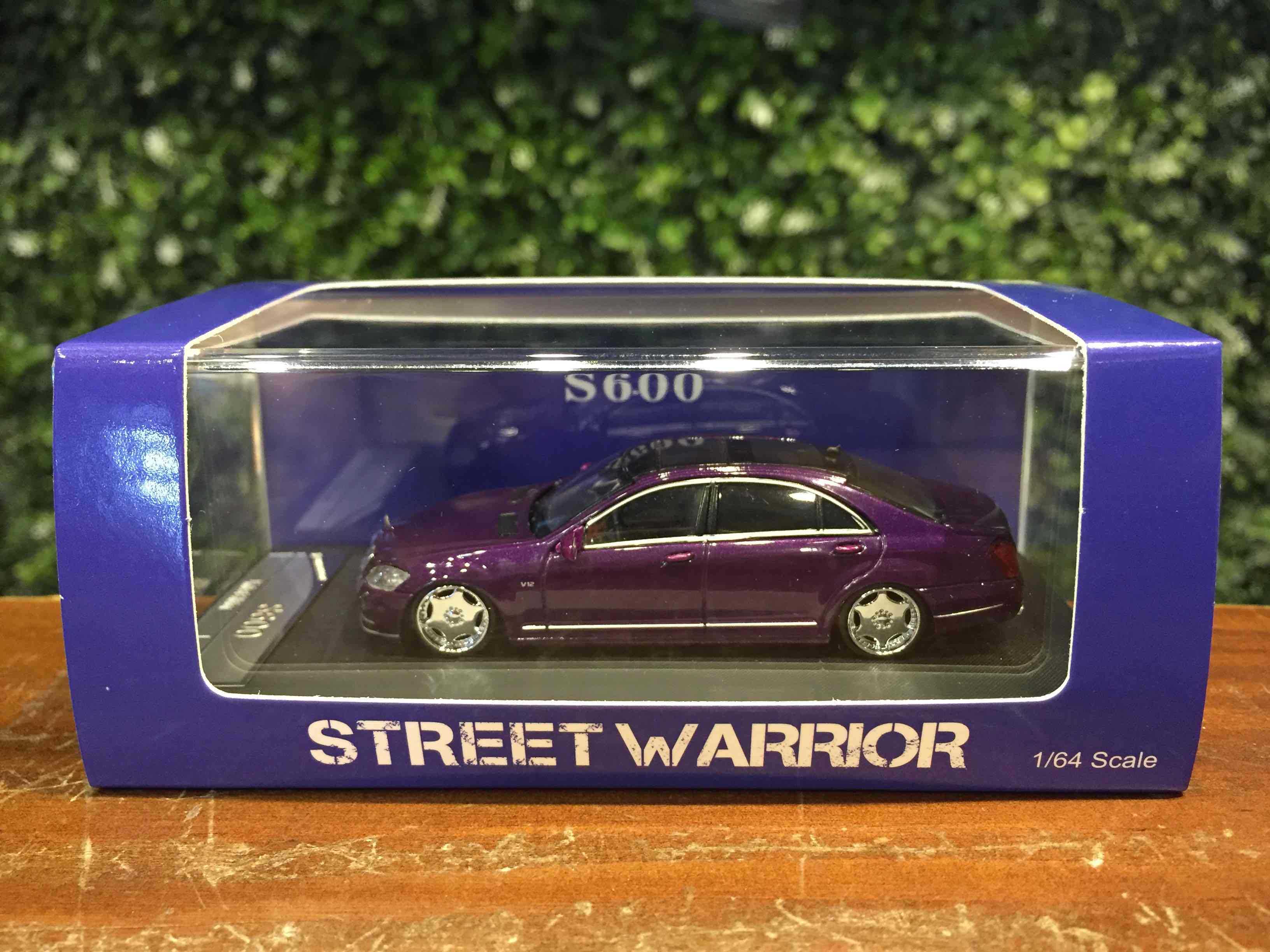 1/64 StreetWeapon Mercedes-Benz S-Class (W221) Purple【MGM】