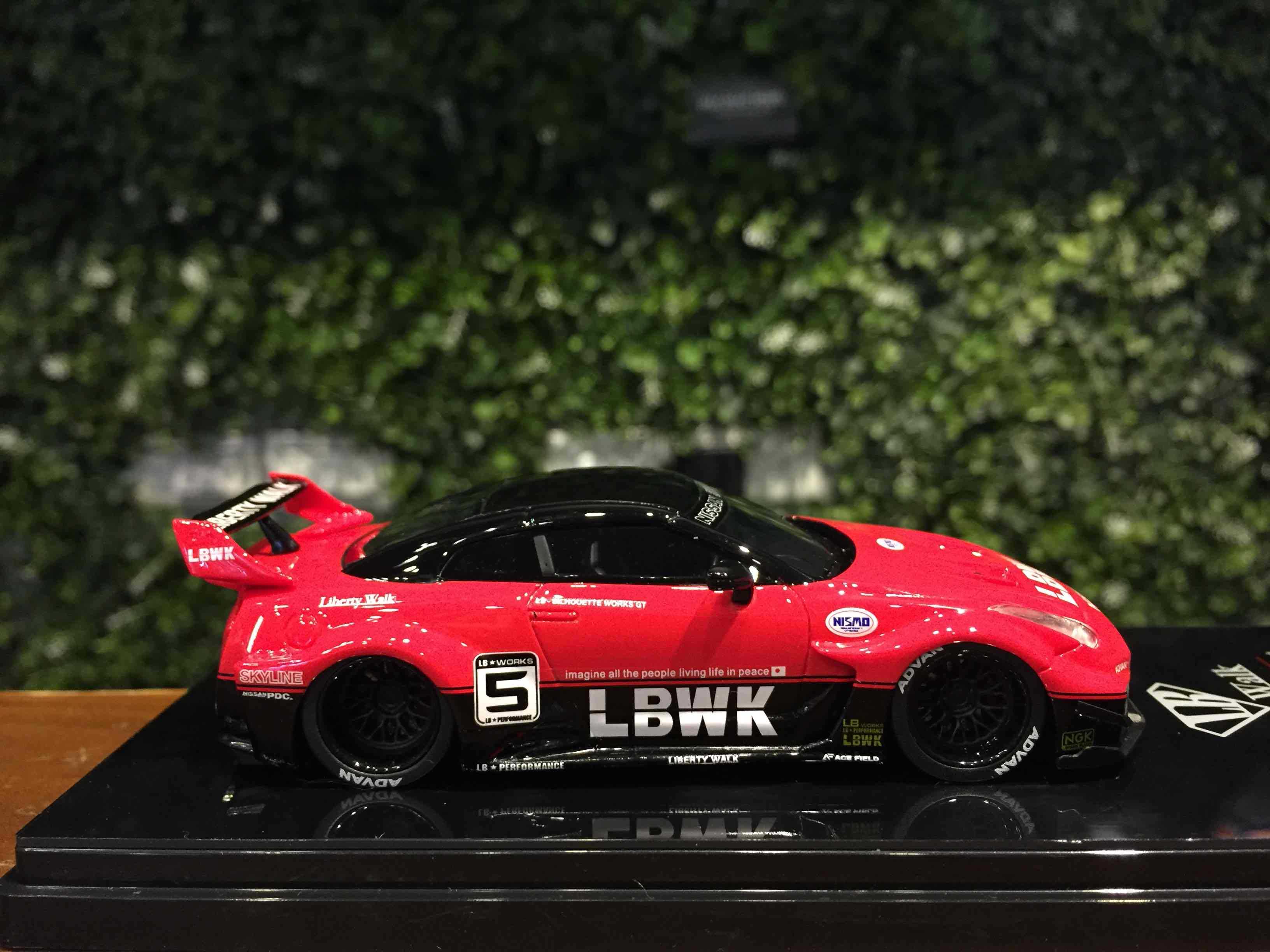 1/43 TSM LB-Silhouette 35GT-RR R35 Red/Black TSMV011【MGM】