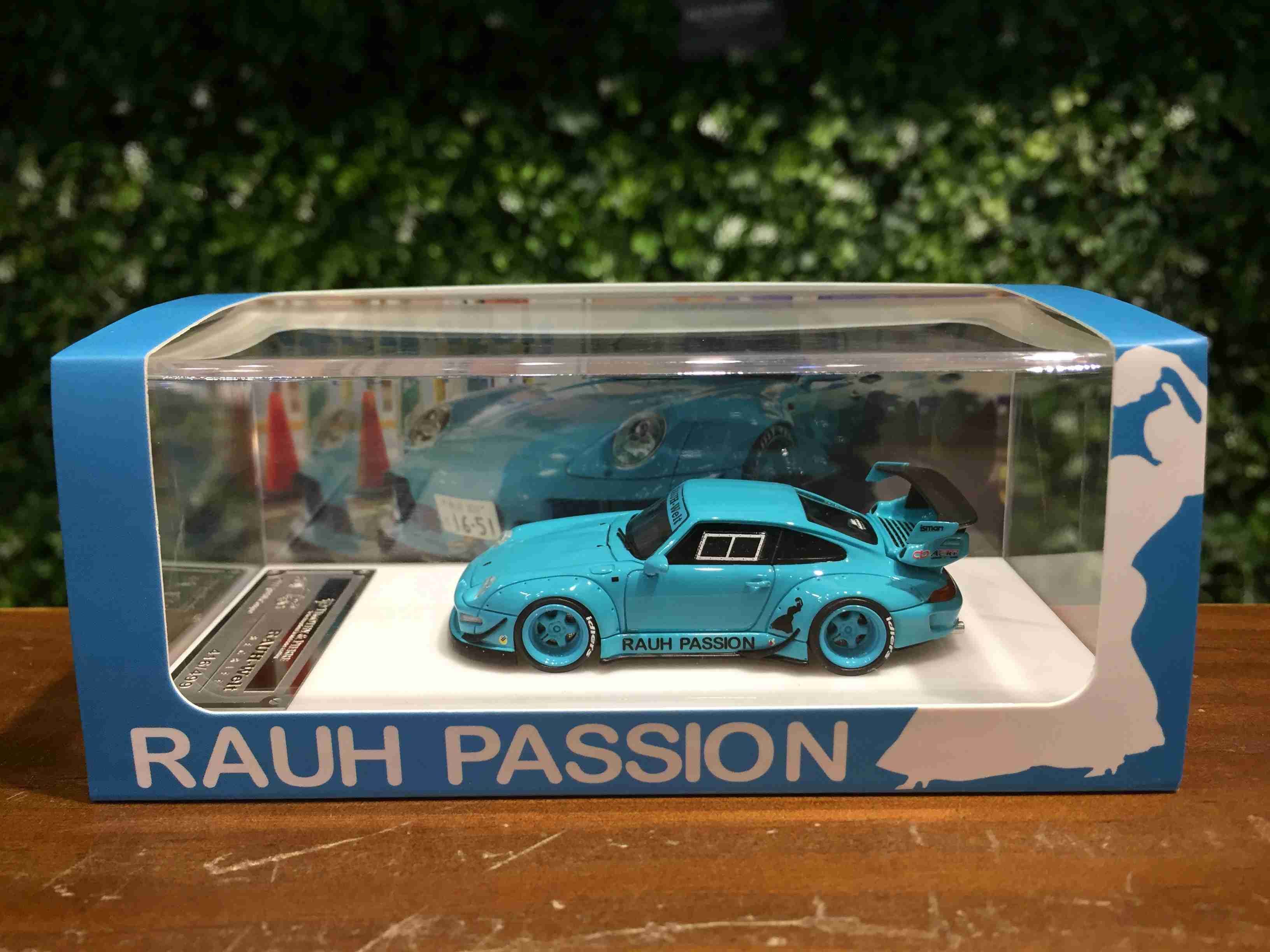 1/64 Timothy&Pierre TP RWB Porsche 911 (993) Miami Blue【MGM】