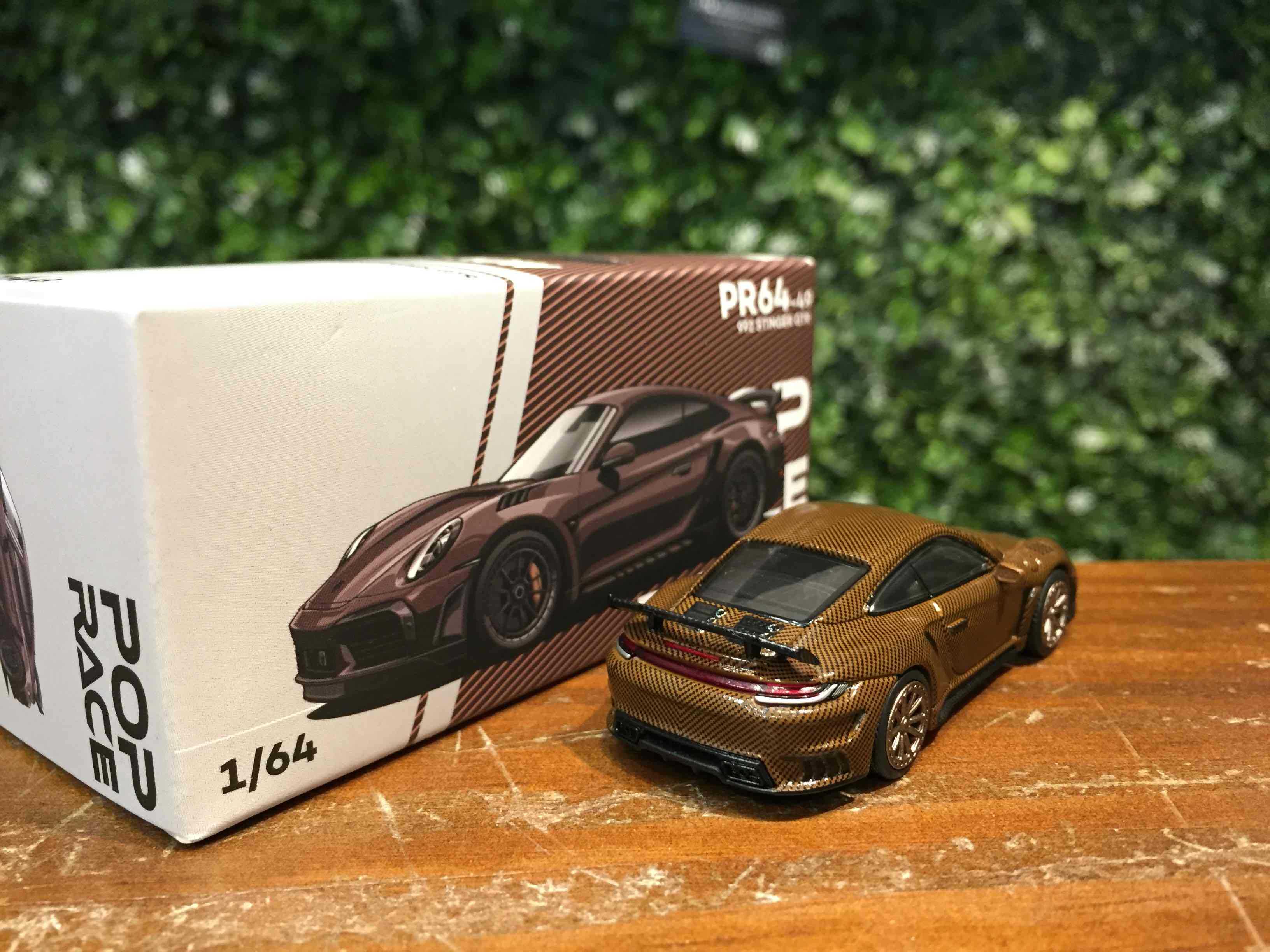 1/64 POPRACE Porsche 911 (992) Stinger GTR PR640049【MGM】