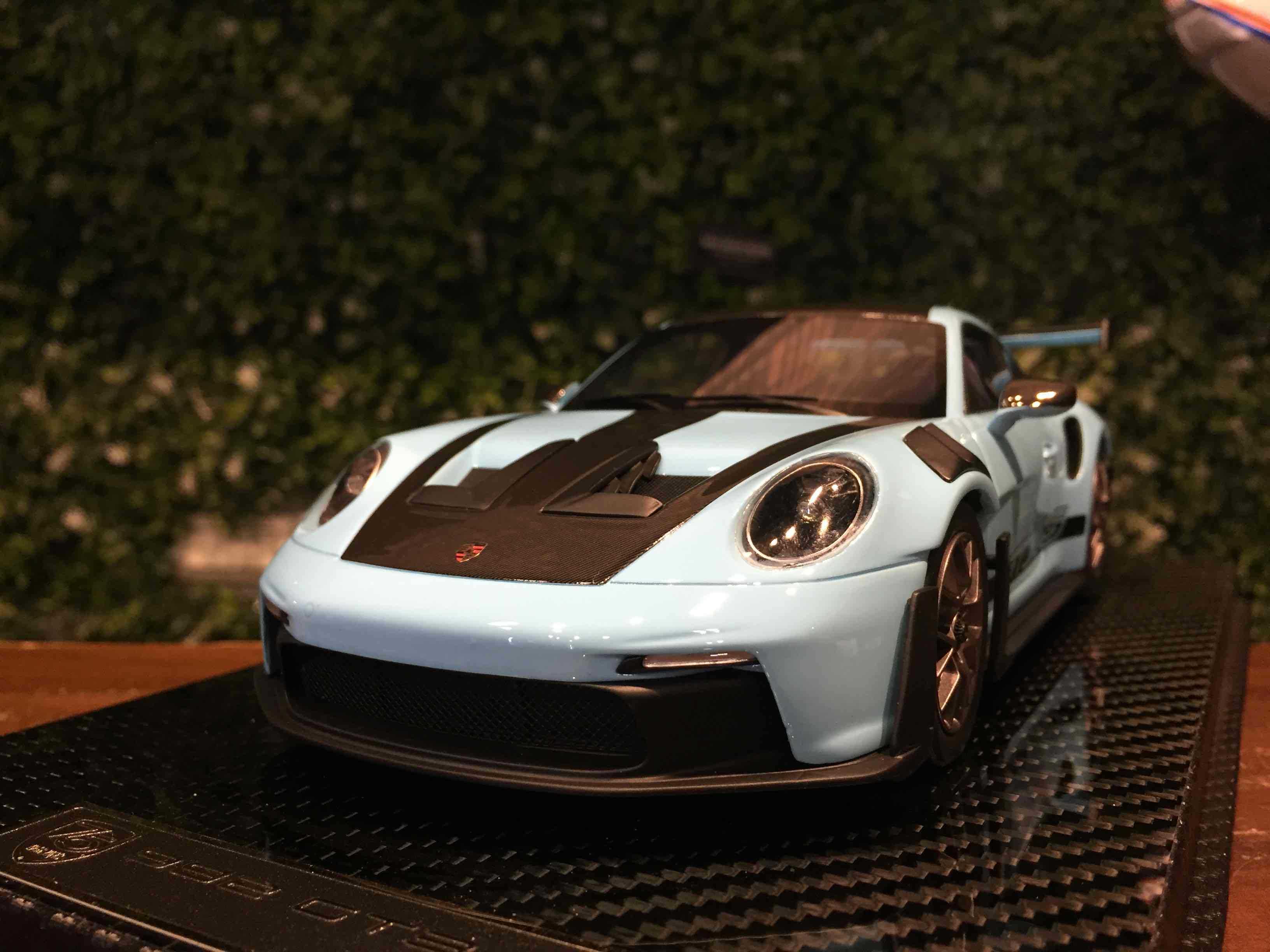 1/18 AI Porsche 911 (992) GT3 RS Weissach 2023 Blue【MGM】