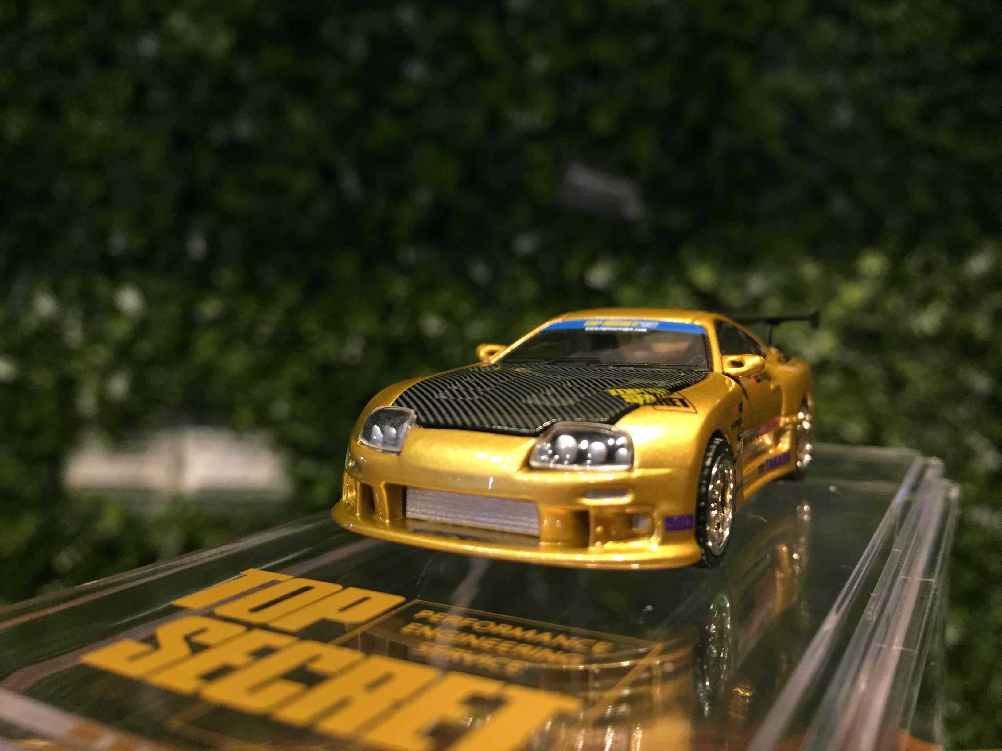 1/64 BMC Toyota Supra (JZA80) Top Secret Gold 64B0429【MGM】
