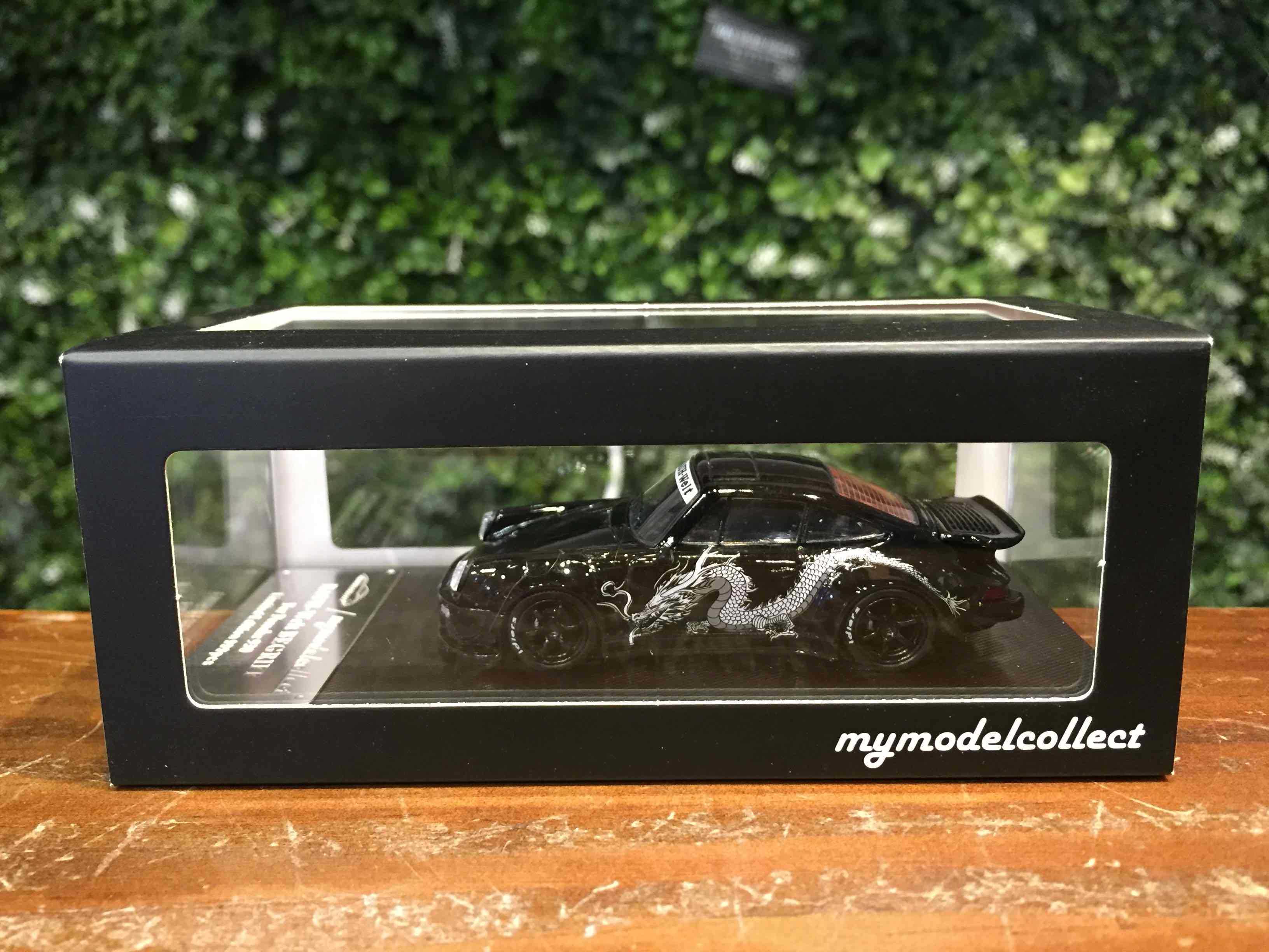 1/64 MC Porsche RWB 930 Ducktail Black MC640007G【MGM】