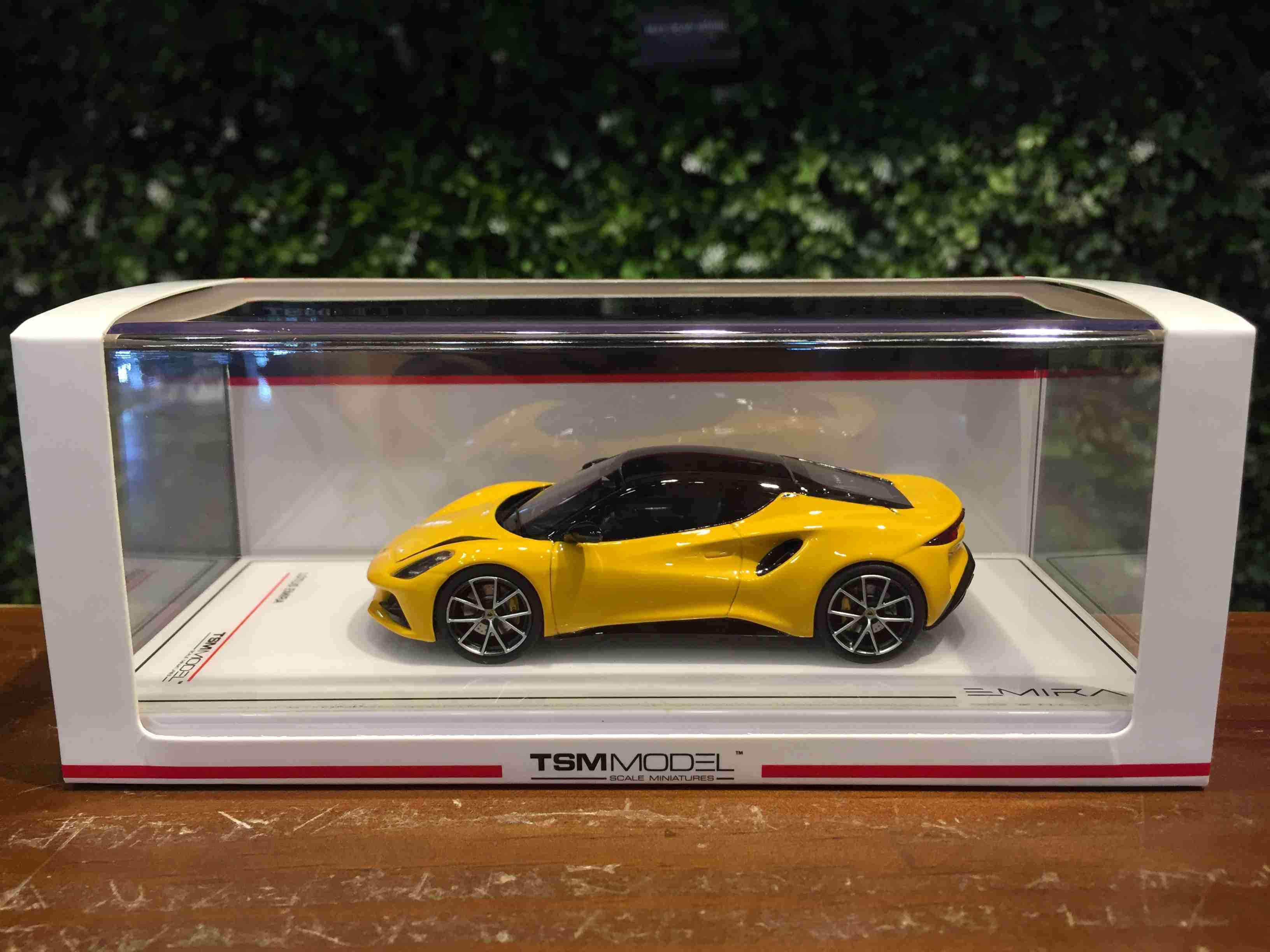1/43 TSM Lotus Emira Hethel Yellow TSM430580【MGM】 - Max Gear