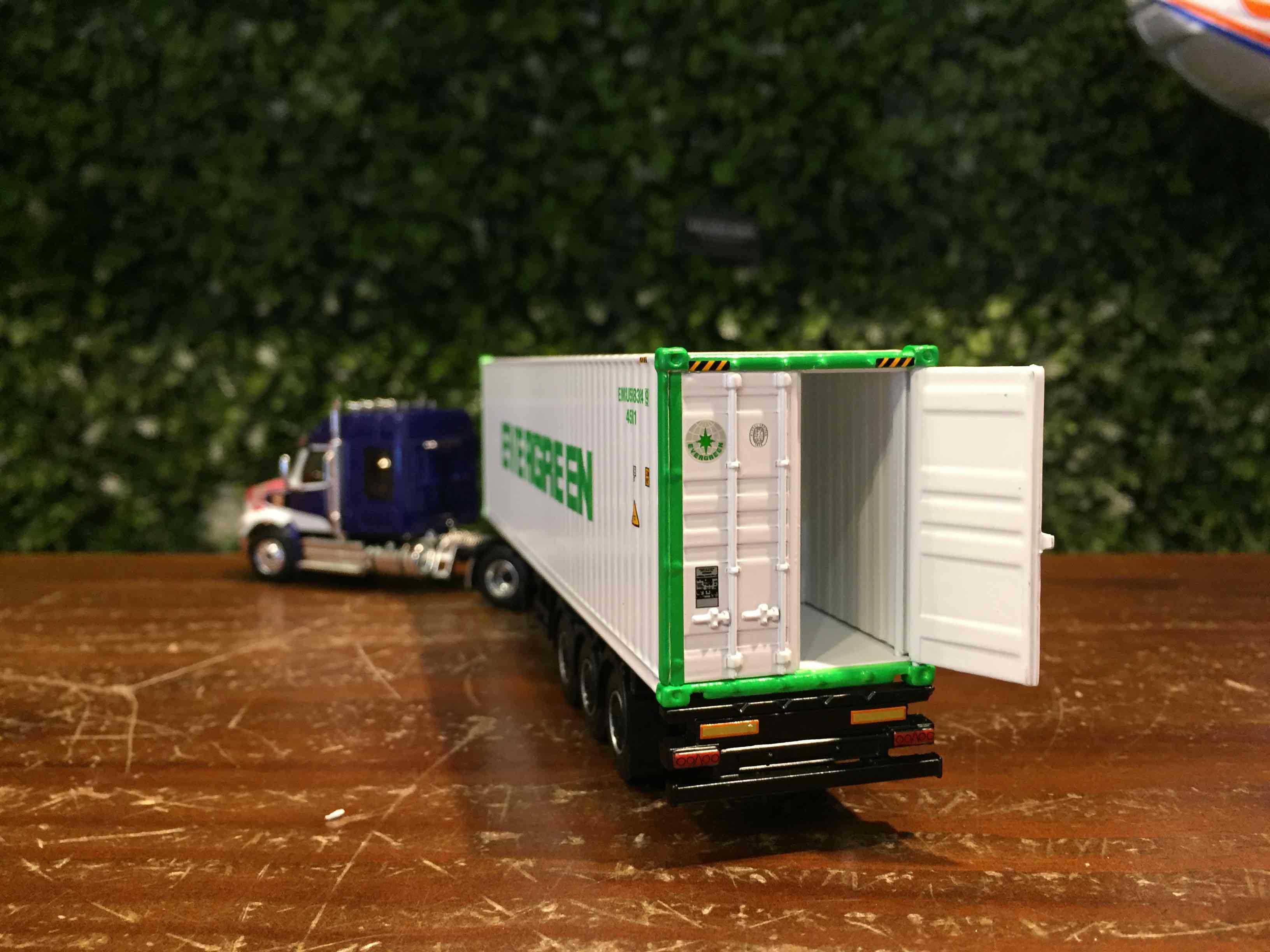 1/64 MiniGT Western Star 49X 40ft EverGreen MGT00597L【MGM】