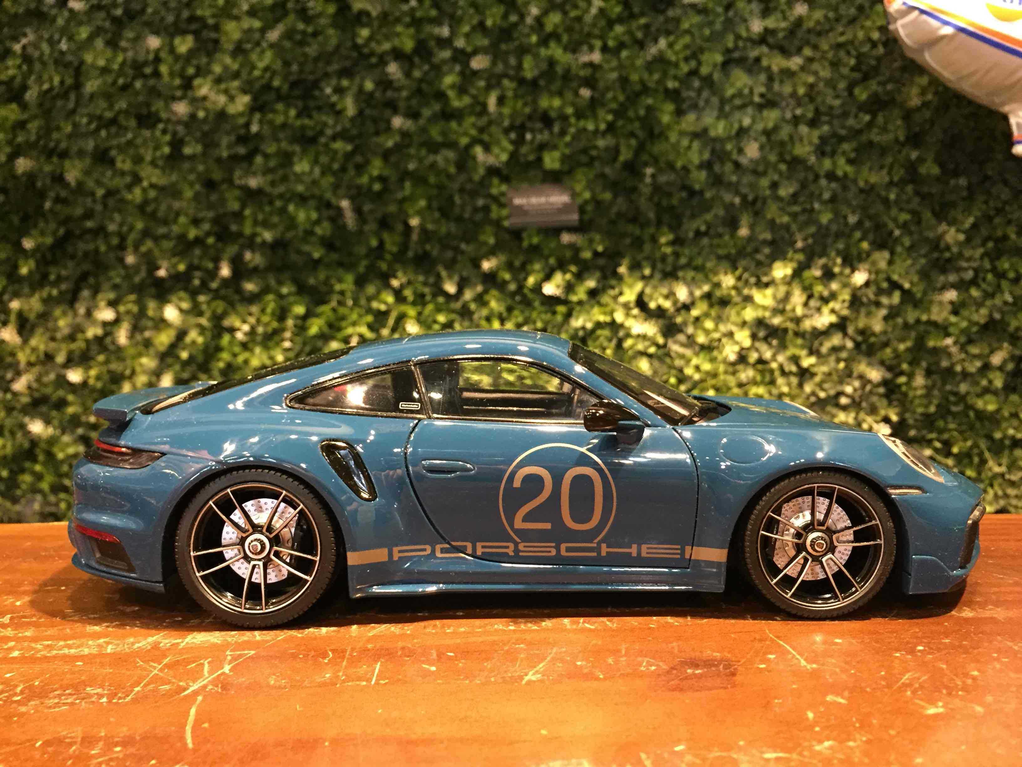 1/18 Minichamps Porsche 911 (992) Turbo S 113069073【MGM】