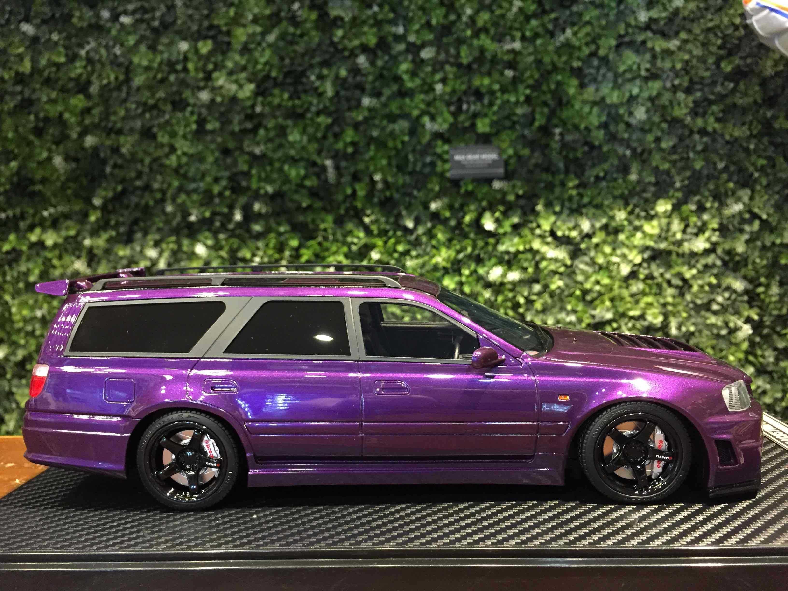 1/18 IVY Nissan Stagea GTR R34 Midnight Purple【MGM】