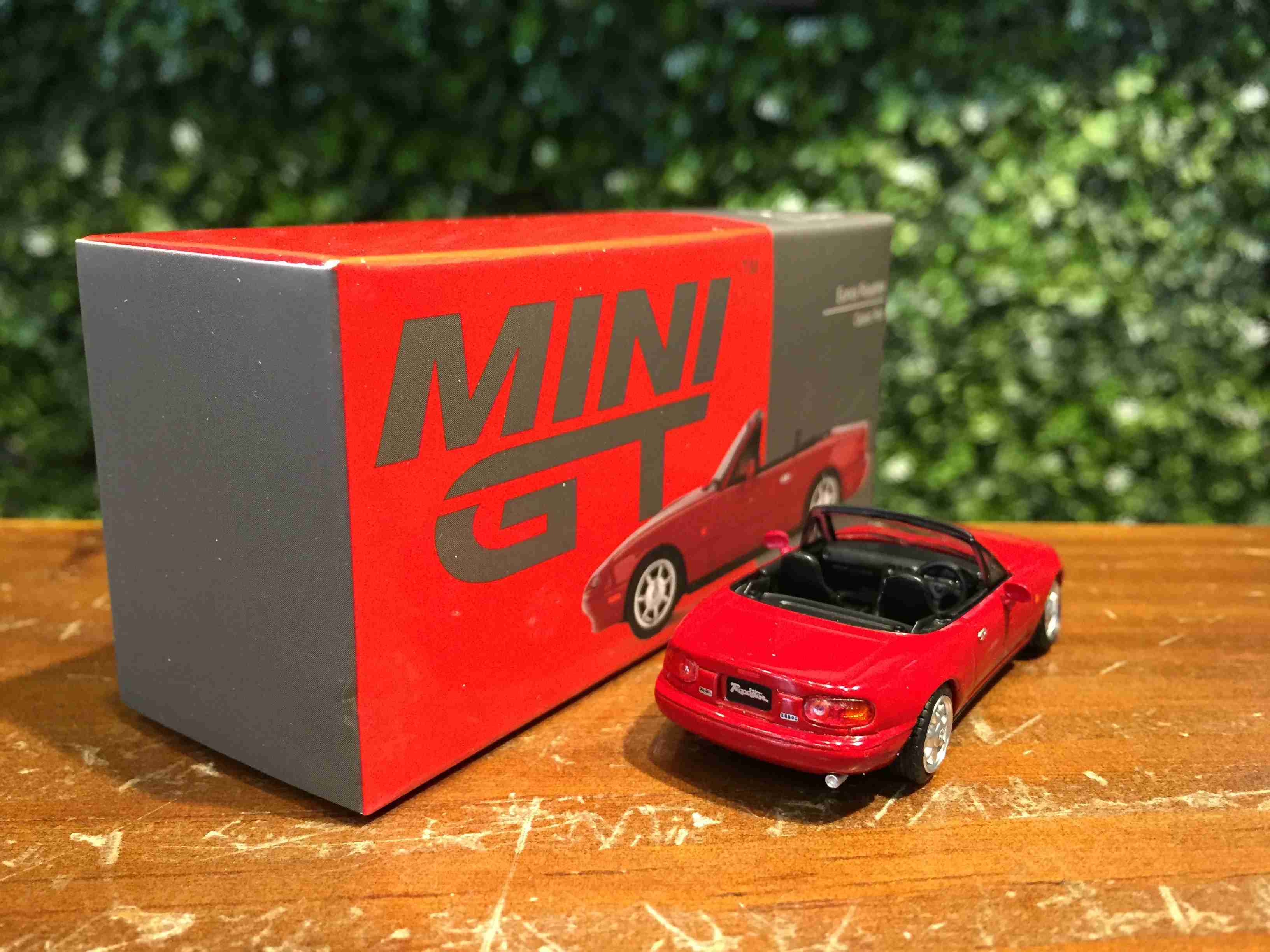 1/64 MiniGT Eunos Roadster MX-5 Red MGT00298R【MGM】