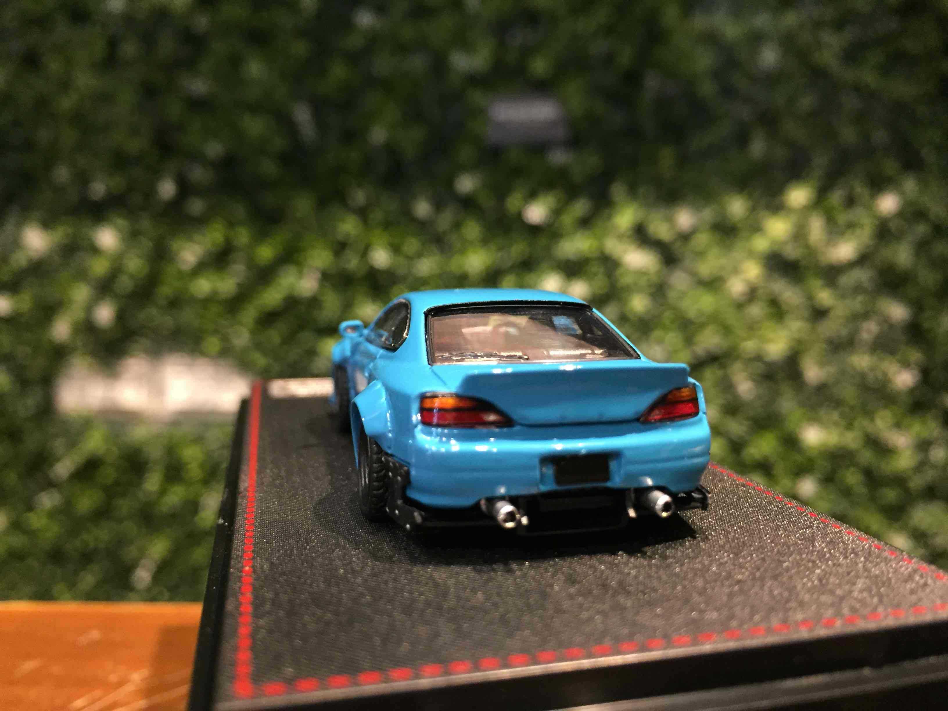 1/64 StreetWeapon Pandem Nissan Silvia S15 Blue【MGM】
