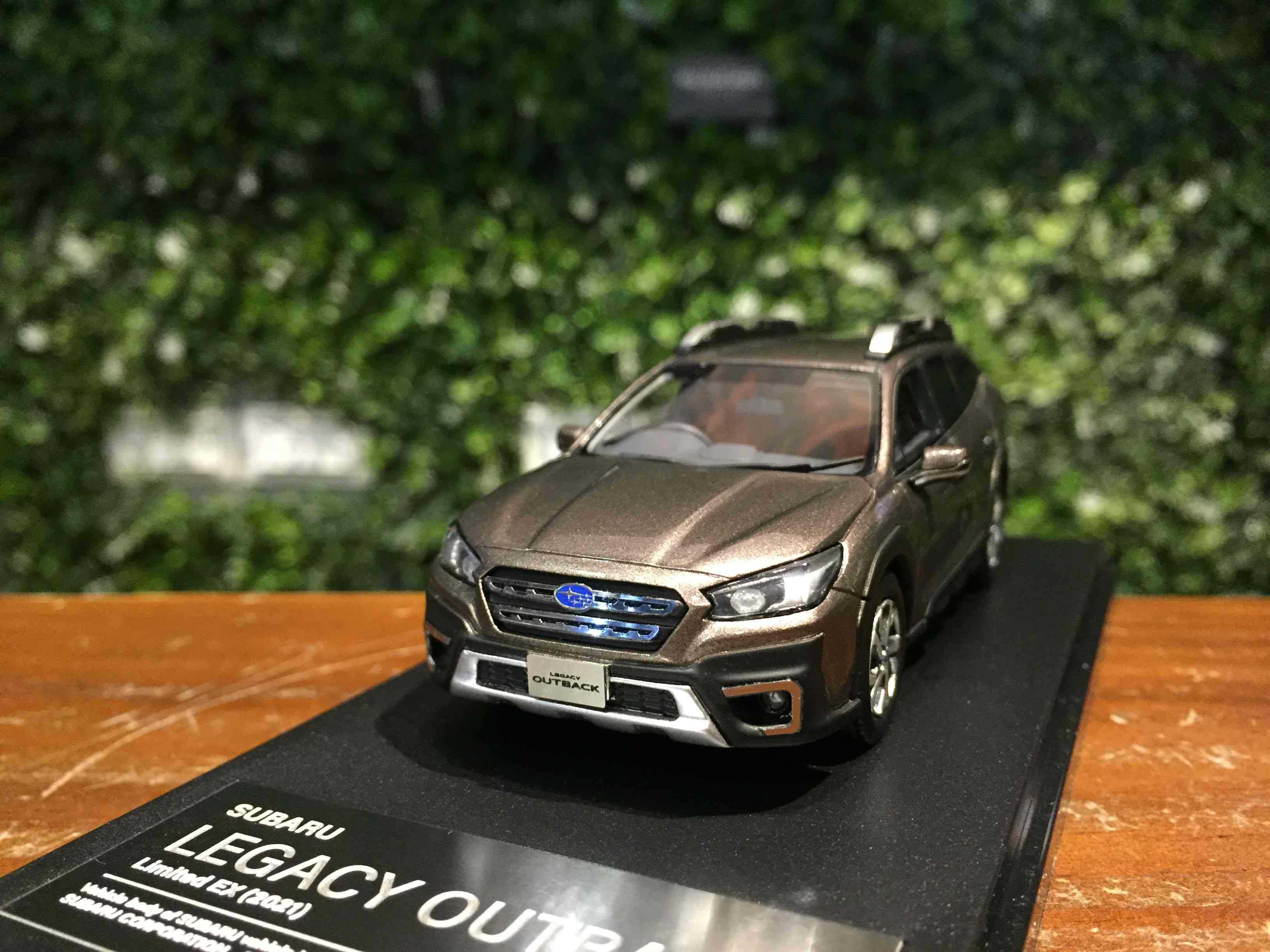 1/43 Hi-Story Subaru Legacy Outback EX 2021 HS392BR【MGM】