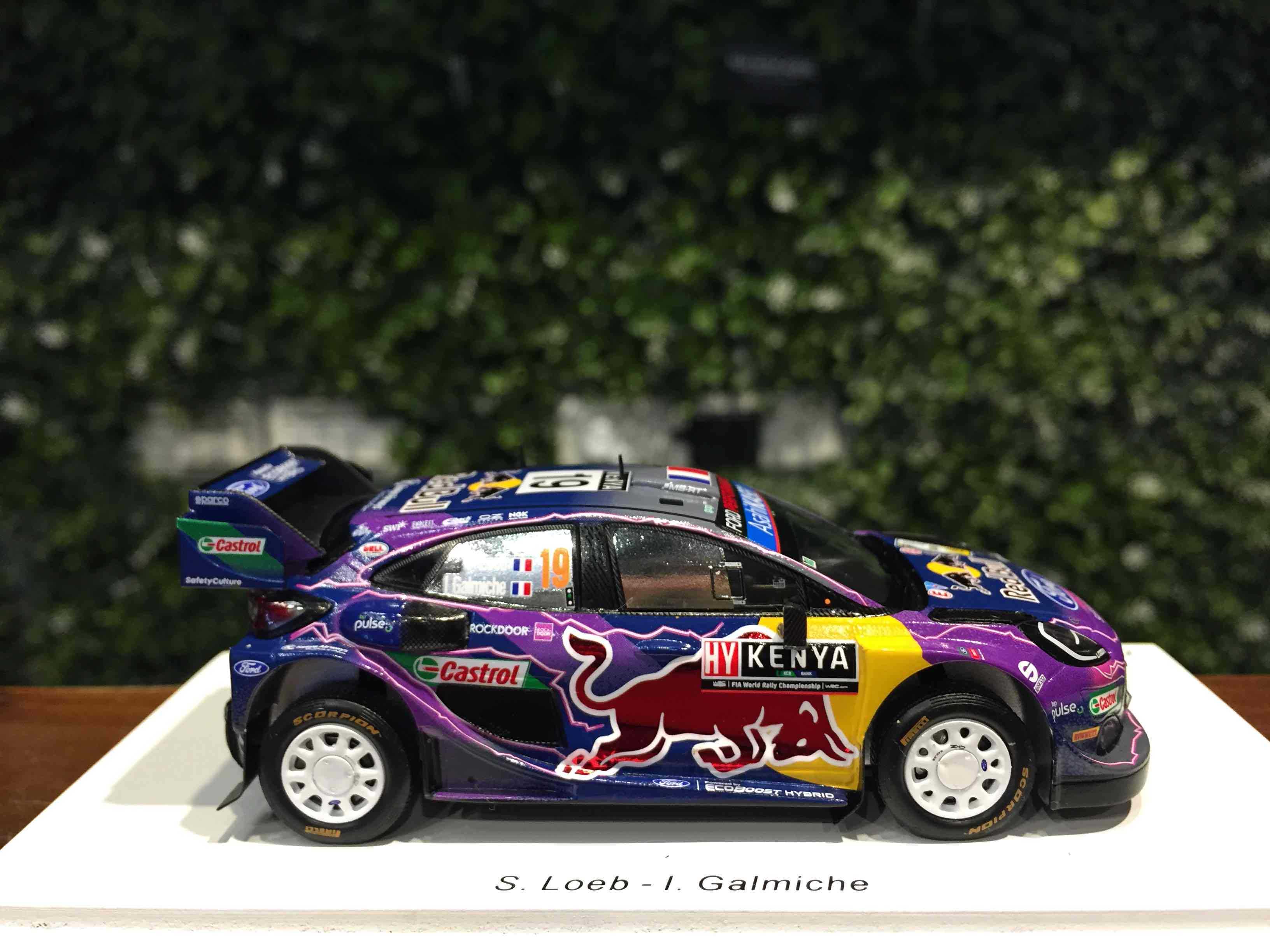 1/43 Spark Ford Puma Rally M-Sport Kenya 2022 S6706【MGM】