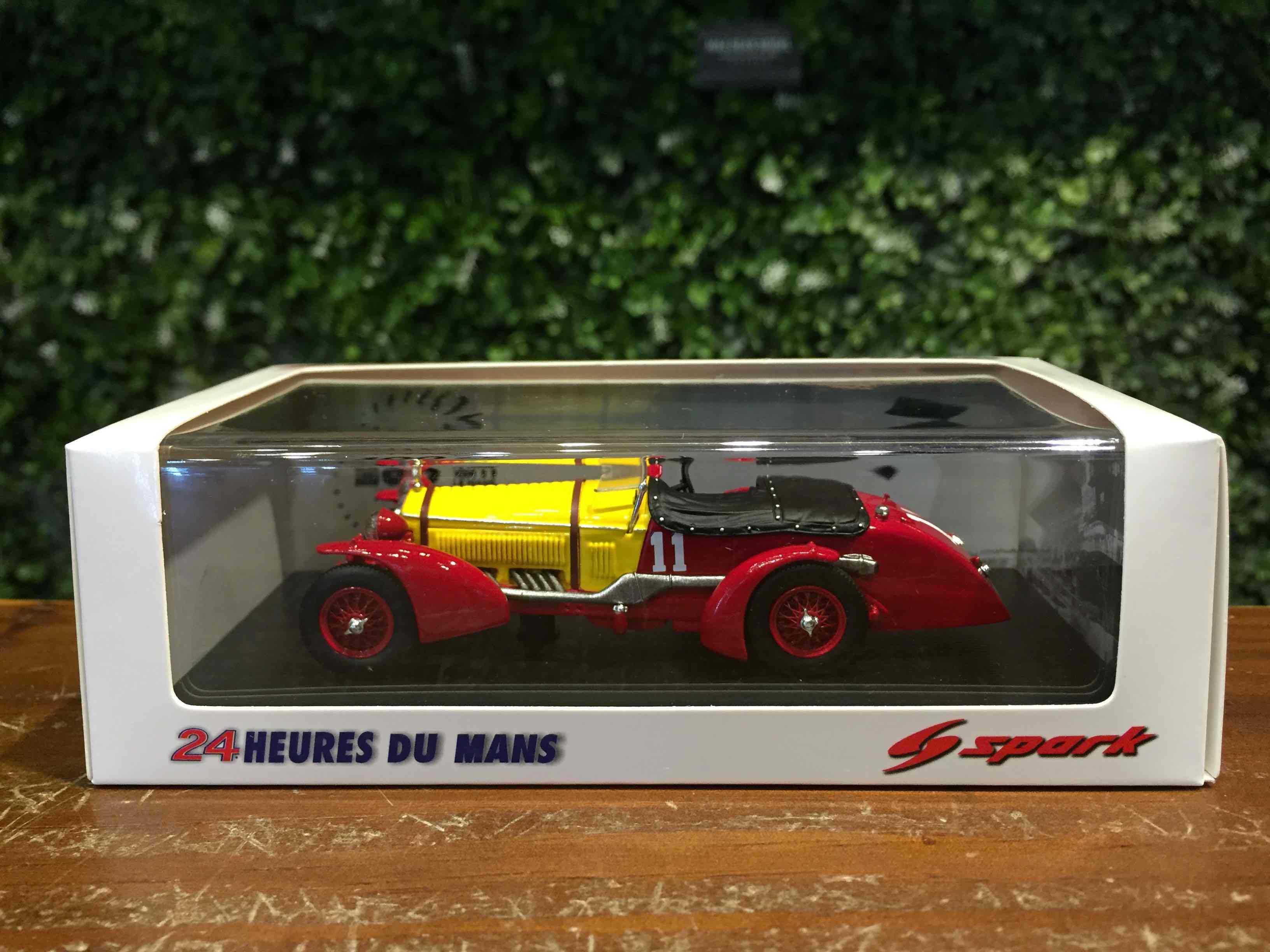 1/43 Spark Alfa Romeo 8C #11 Winner LeMans 1933 43LM33【MGM】