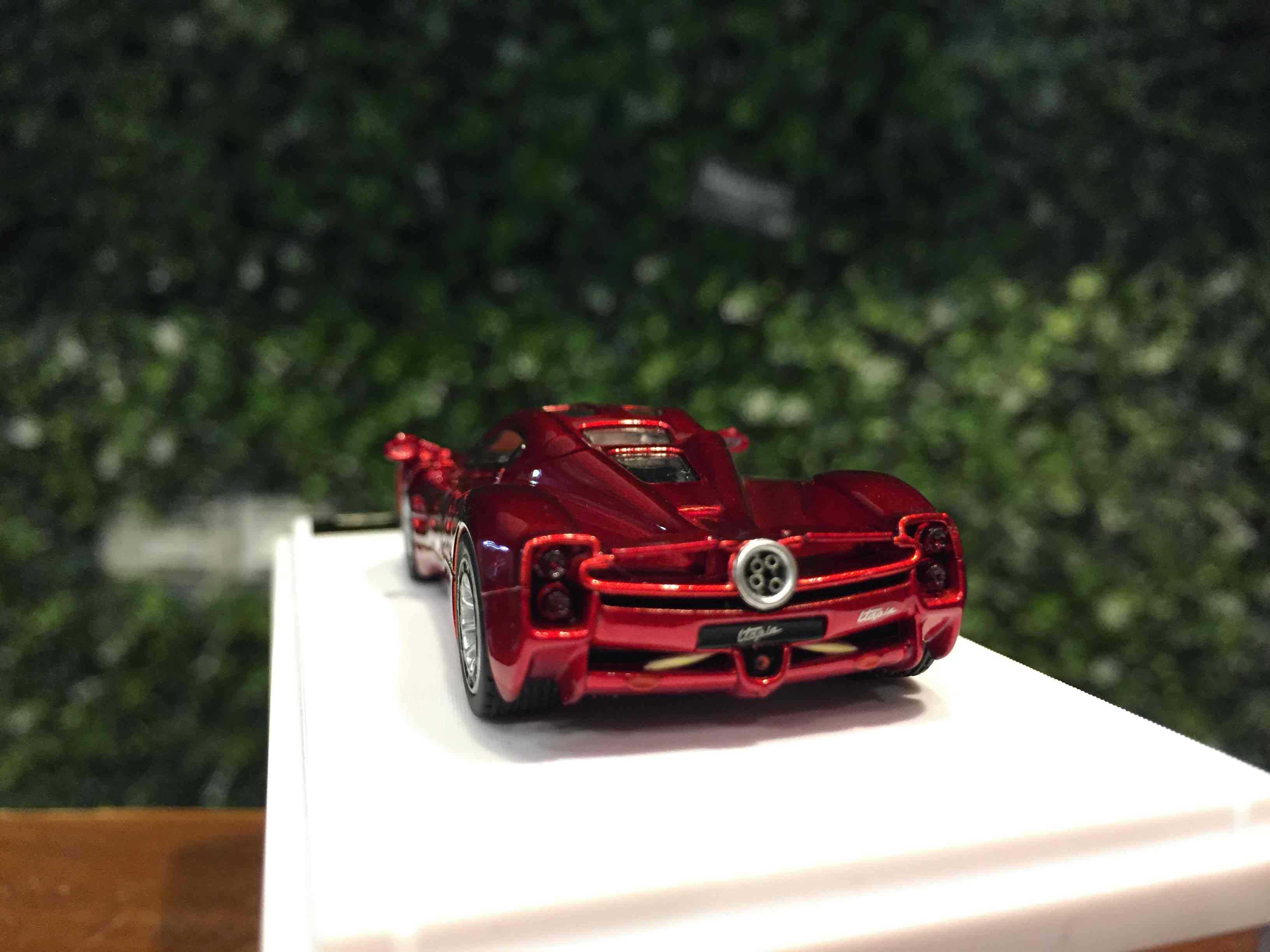 1/64 XF Pagani Utopia Transparent Red【MGM】