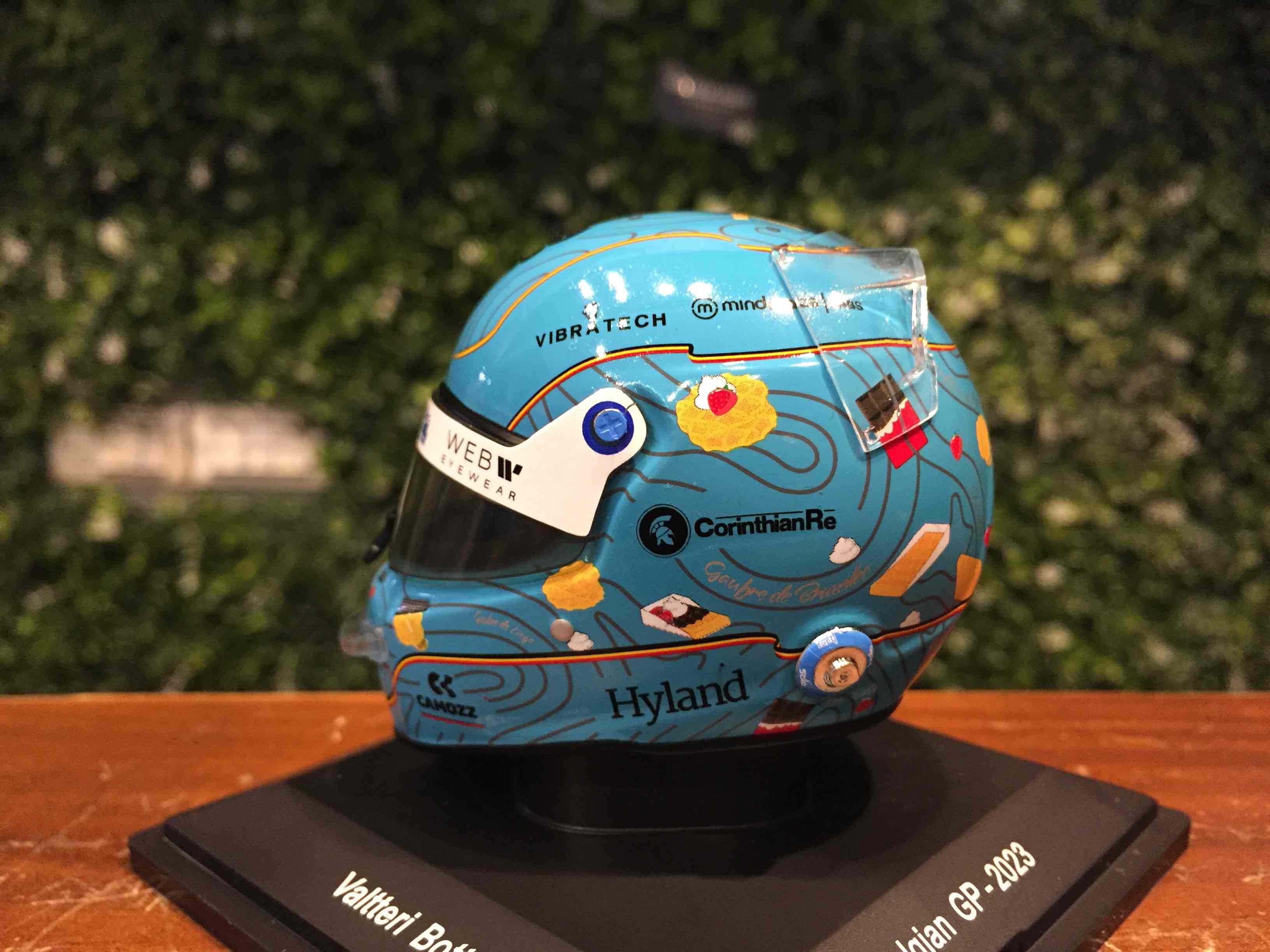 1/5 Spark Alfa Romeo Valtteri Bottas 2023 Helmet 5HF122【MGM】