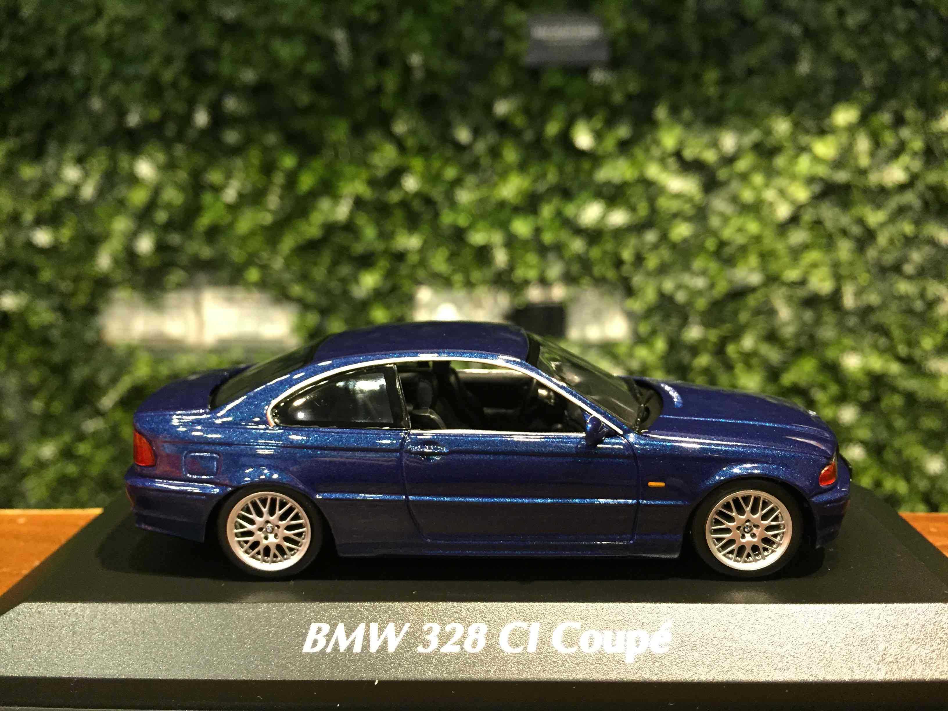 1/43 Minichamps BMW 3-Series (E46) 1999 Blue 940028321【MGM】