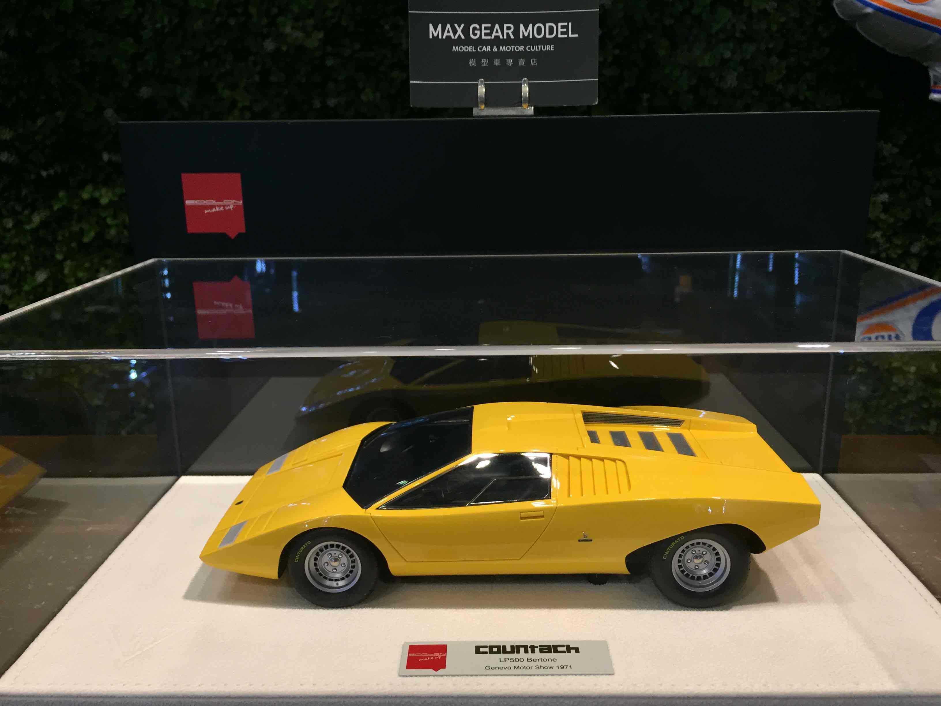 1/18 MakeUp Lamborghini Countach LP500 Bertone EML131A【MGM】