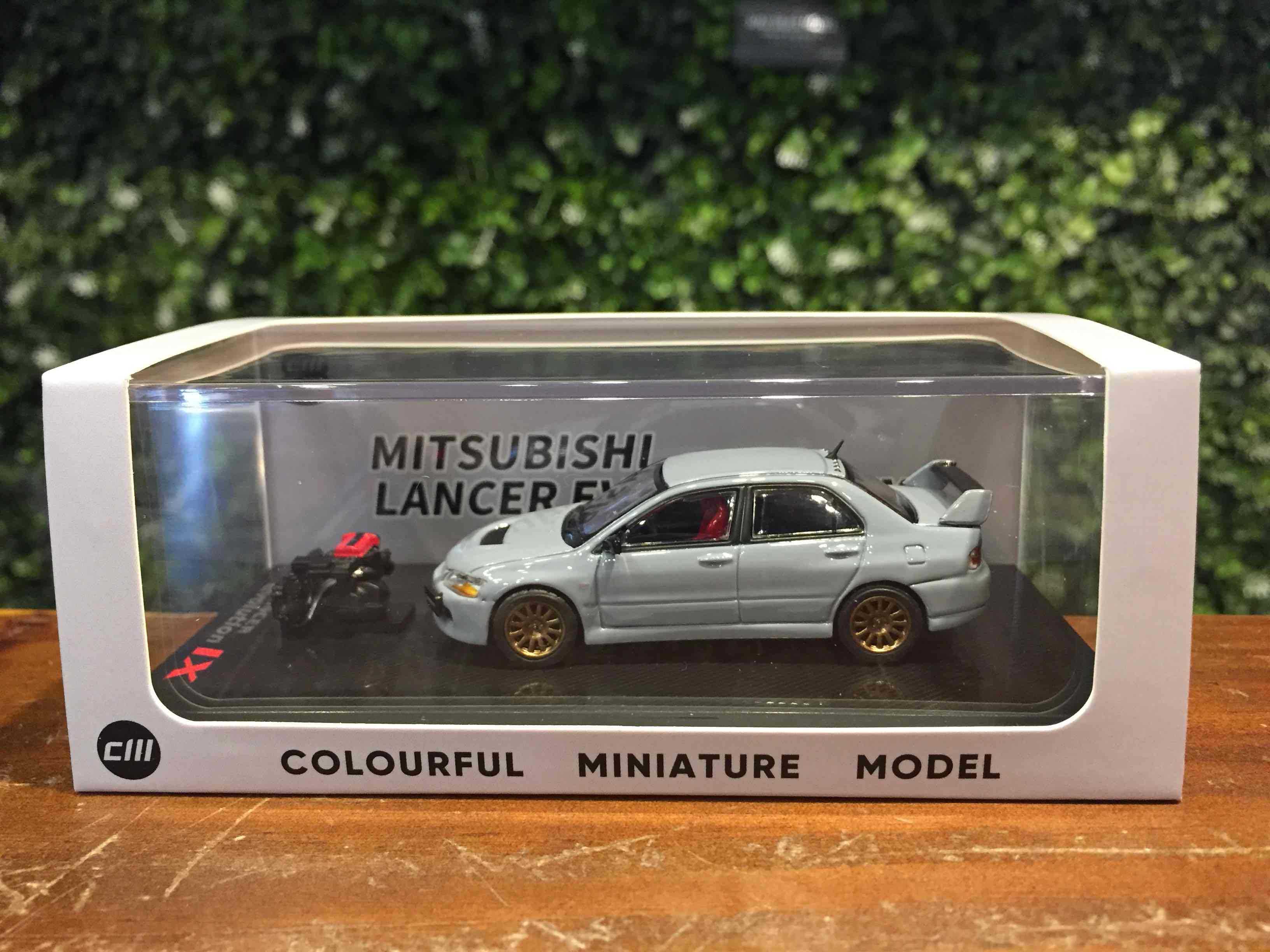 1/64 CM-Model Mitsubishi Lancer EVO IX Grey CM64EVOIX39【MGM】