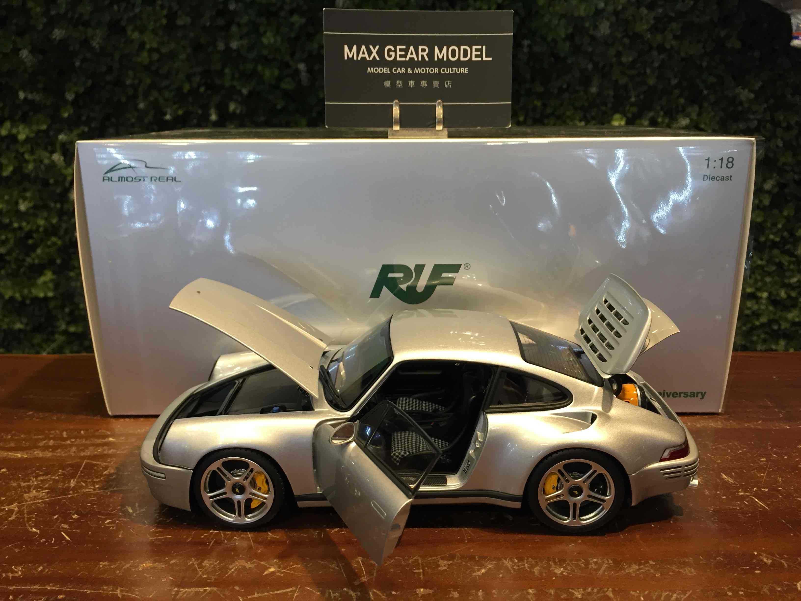 1/18 Almost Real RUF CTR Anniversary 2017 Silver 880303【MGM】