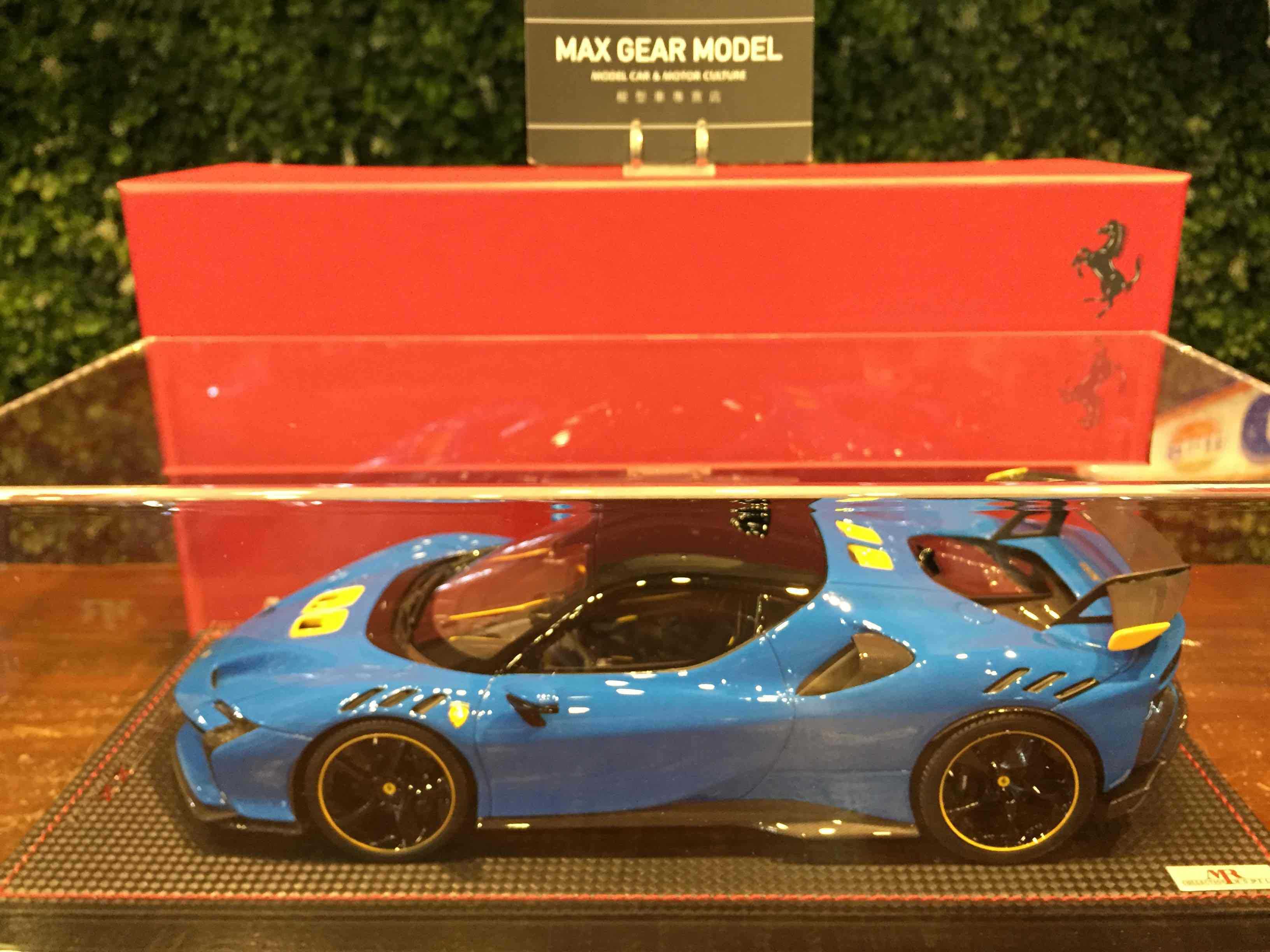 1/18 MR Ferrari SF90 XX Stradale Azzurro Dino FE041D【MGM】