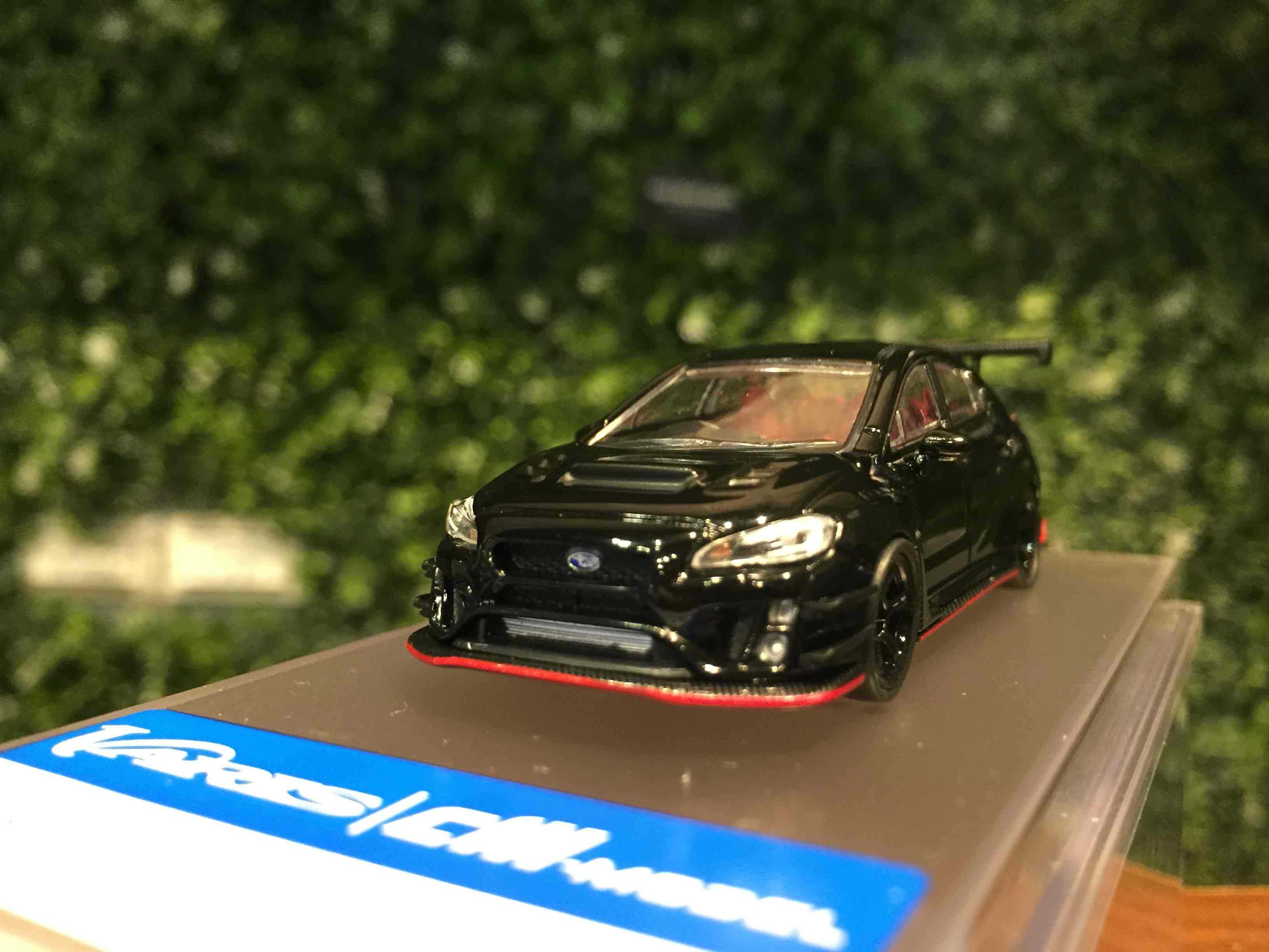 1/64 CM-Model Subaru WRX STI Varis Black CM64STI03【MGM】