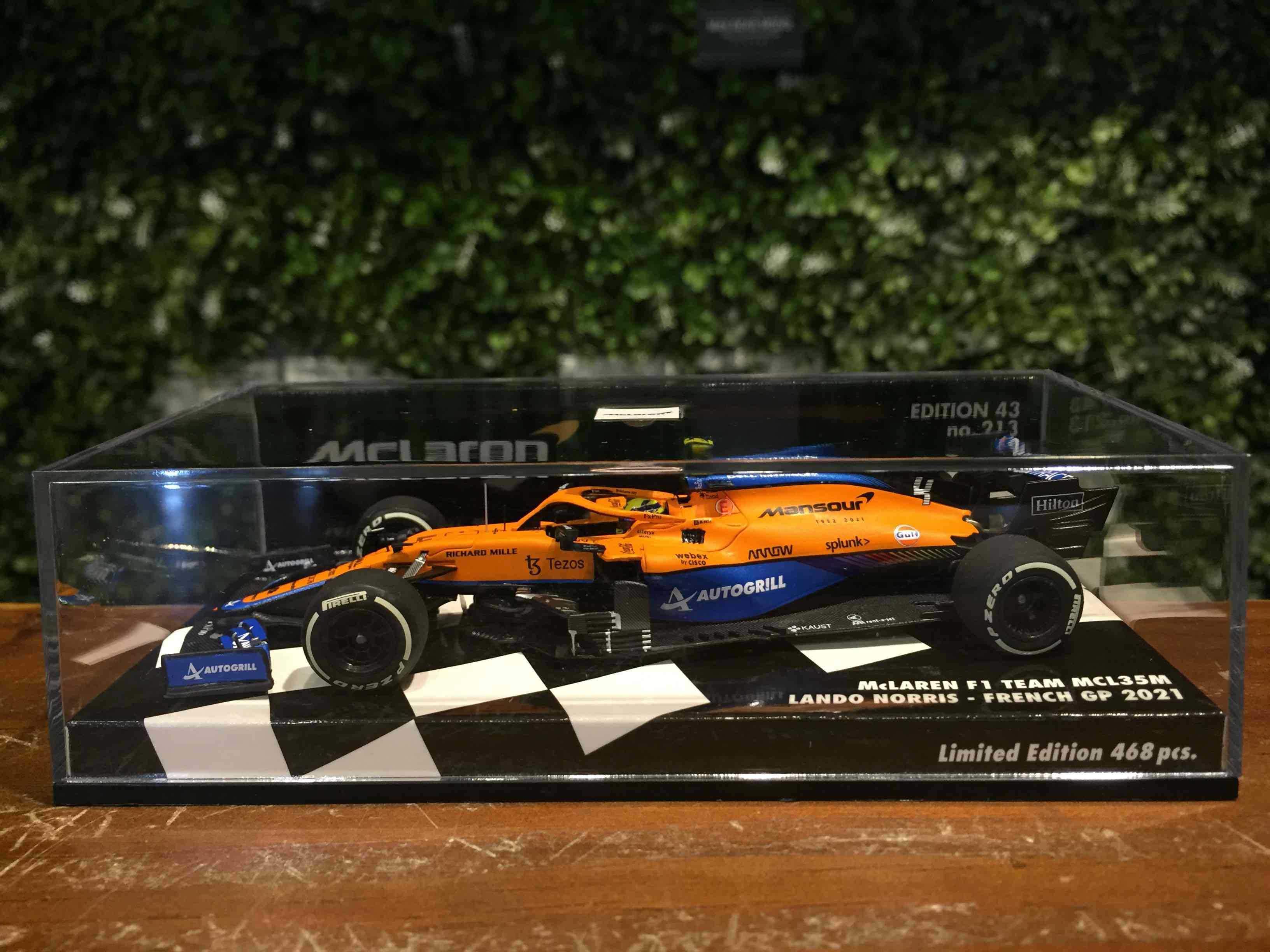 1/43 Minichamps McLaren MCL35M Lando Norris 537215104【MGM】