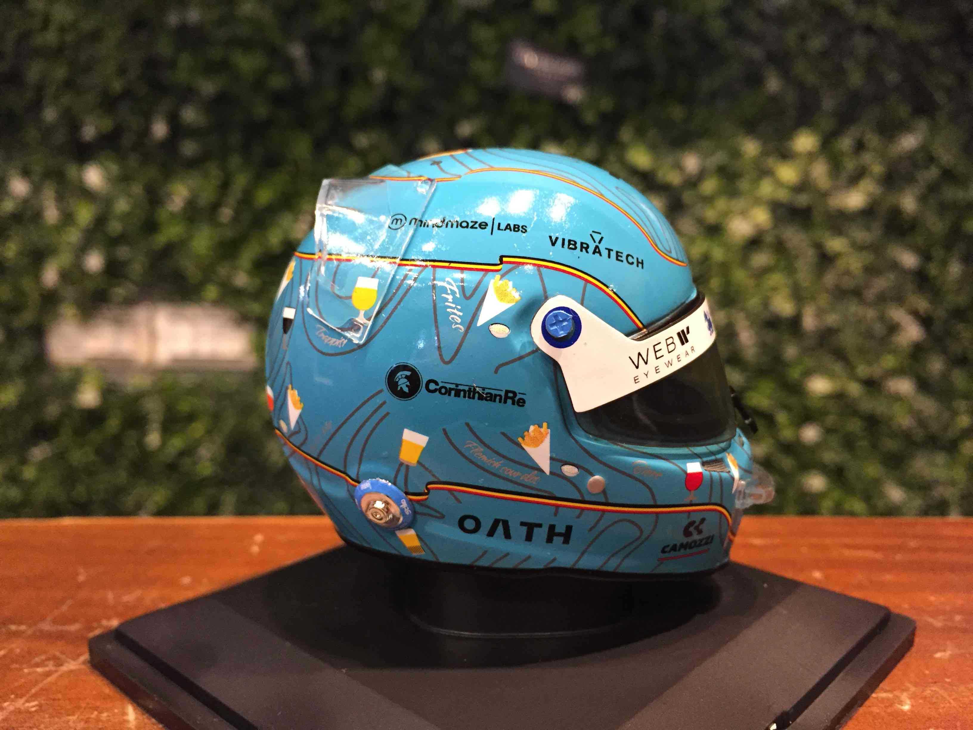 1/5 Spark Alfa Romeo Valtteri Bottas 2023 Helmet 5HF122【MGM】